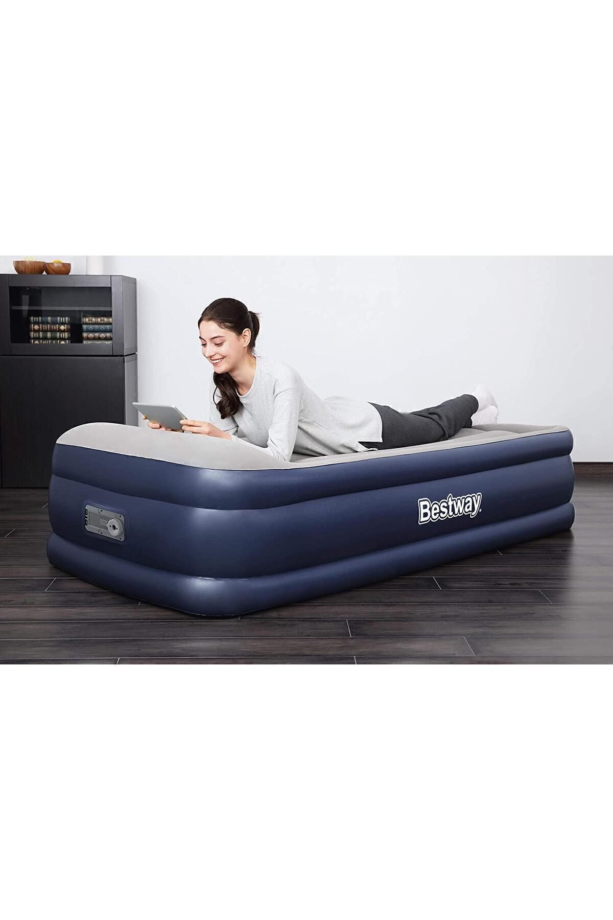 Bestway 191x97x46cm Dahili Pompalı Şişme Yatak