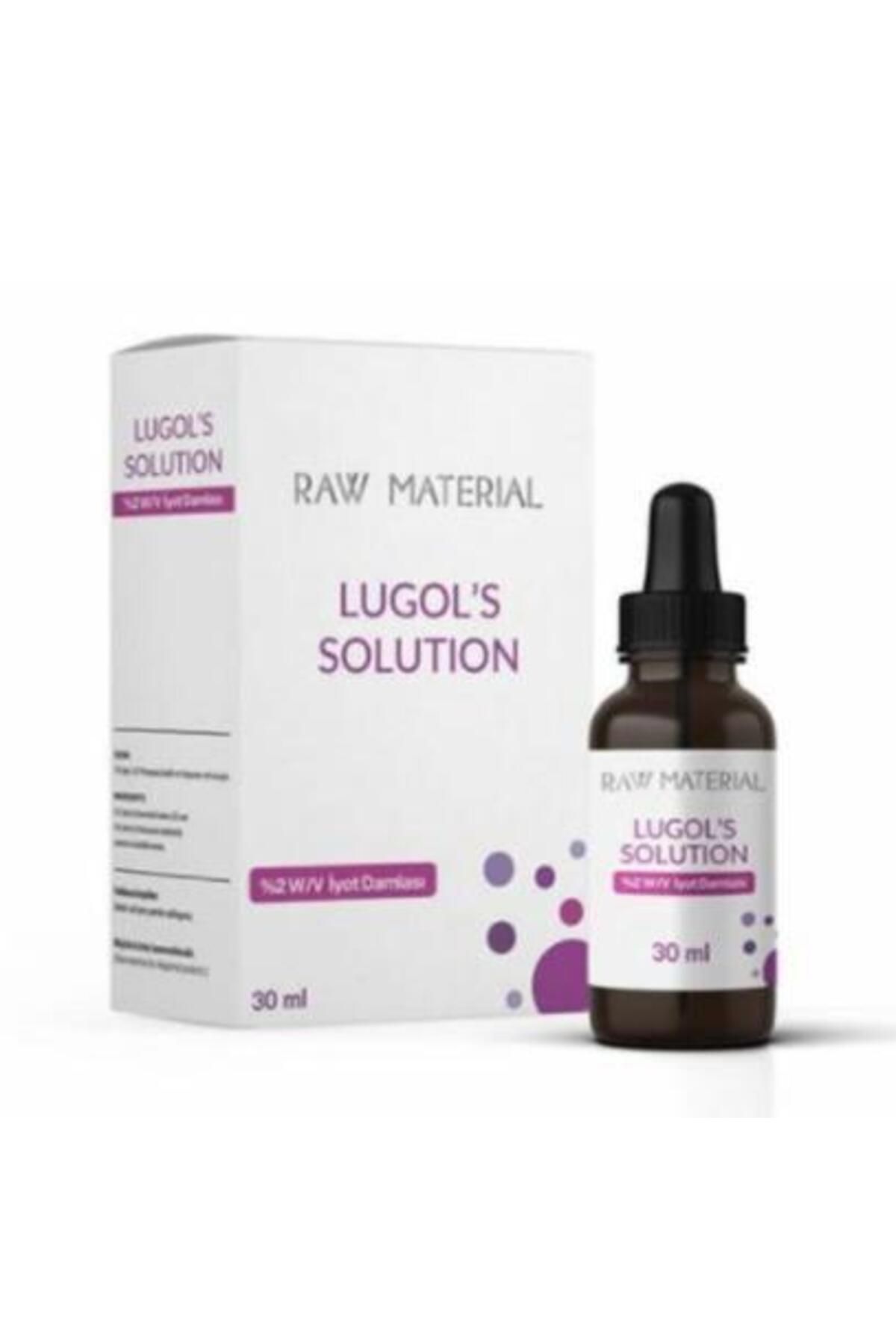 Raw Material Lugol's Solution Iyot %2 Damla 30 ml