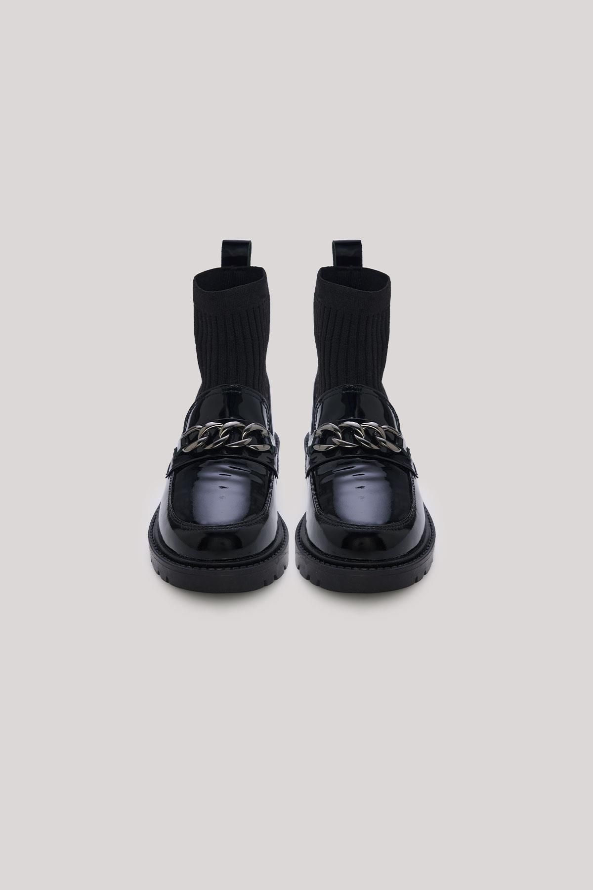 Tyess BG Store Kız Çocuk Siyah Bot
