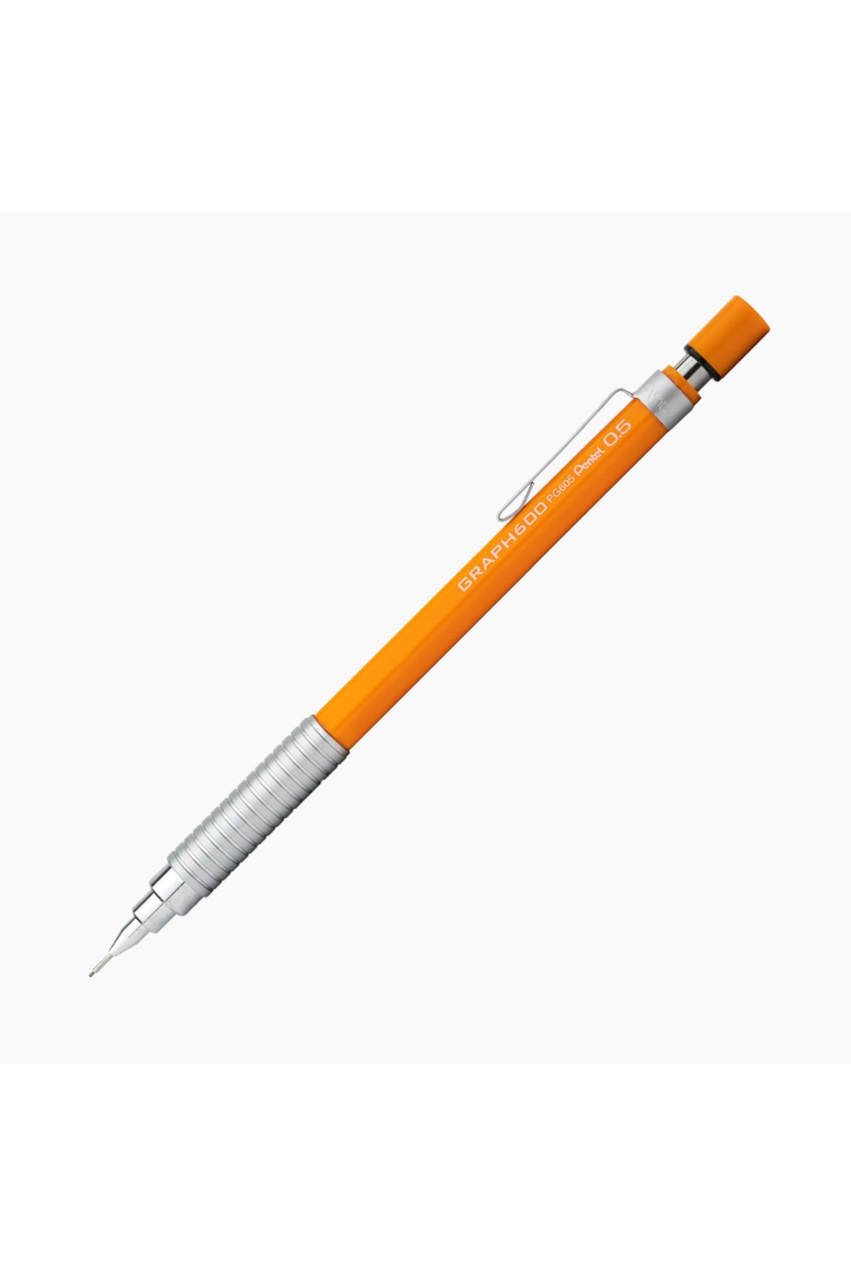 Pentel Graph 600 0.7 Mm Mekanik Kurşun Kalem Turuncu Pg607-Fx