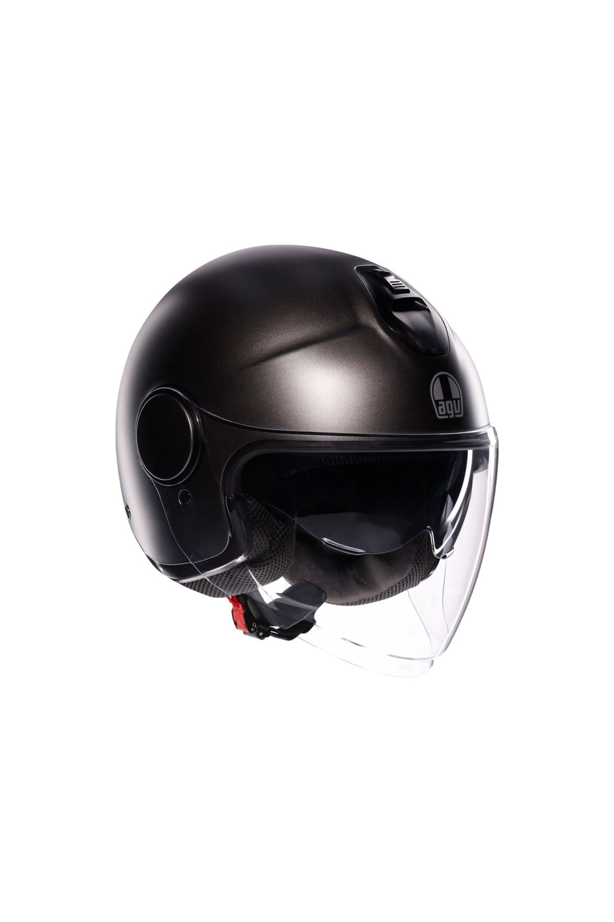 AGV Eteres Mono Matt Asfalto Grey Açık Kask