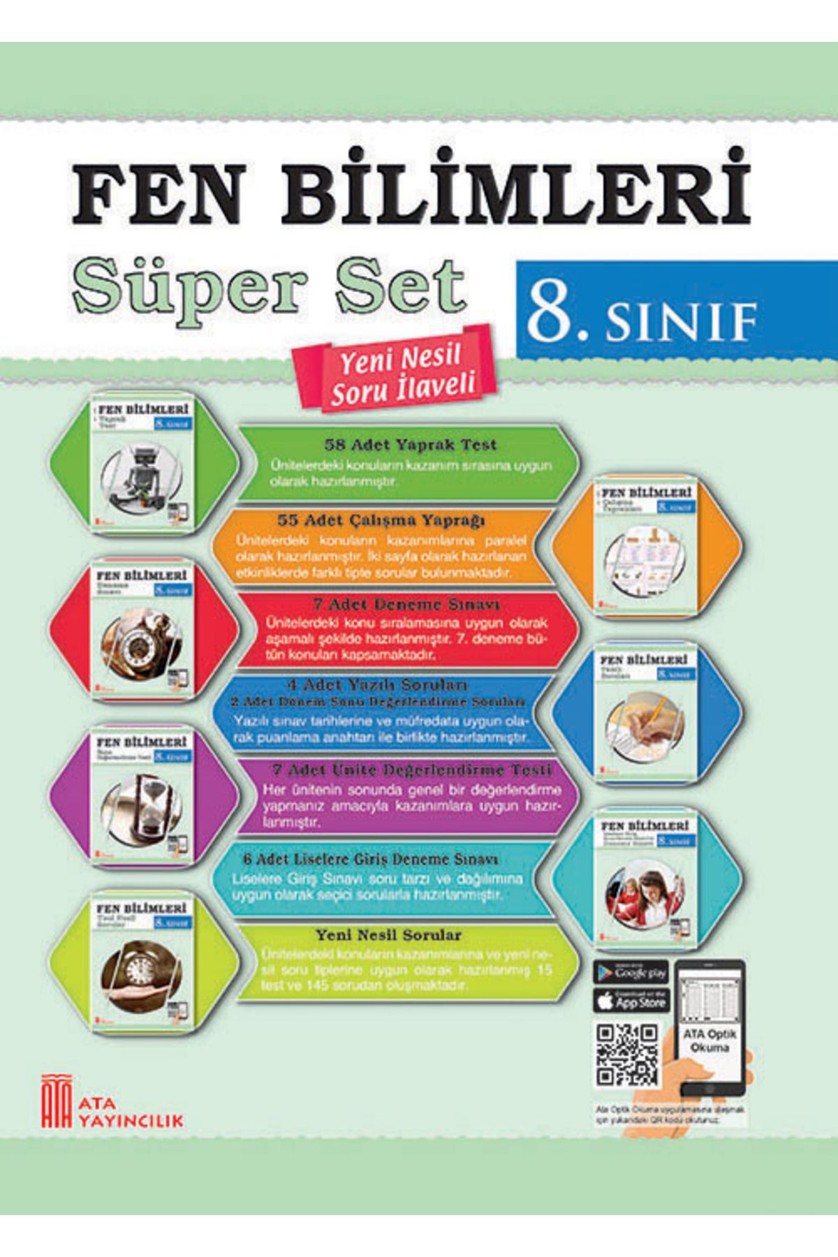 Ata Yayıncılık 8. Sınıf Fen Bilimleri Süper Set
