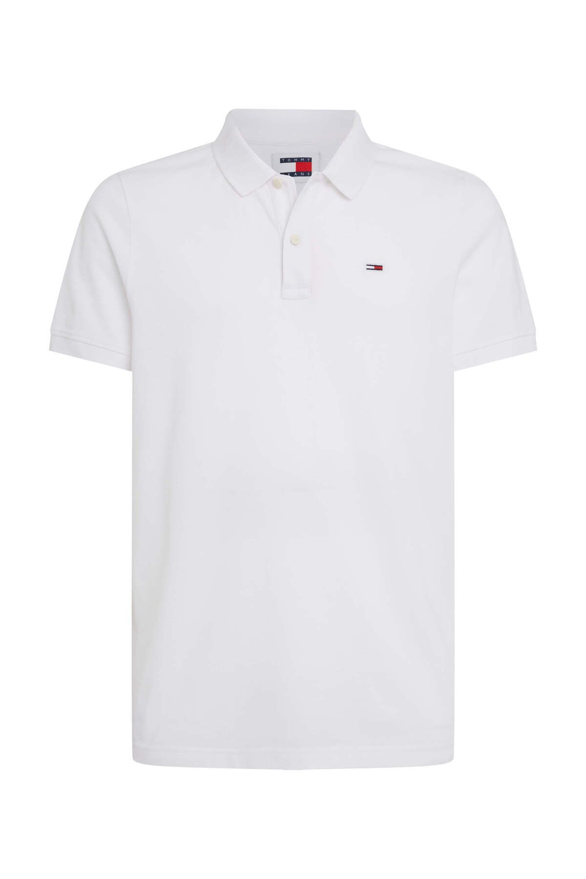 Tommy Hilfiger Erkek Tjm Slim Placket Polo T-shirt