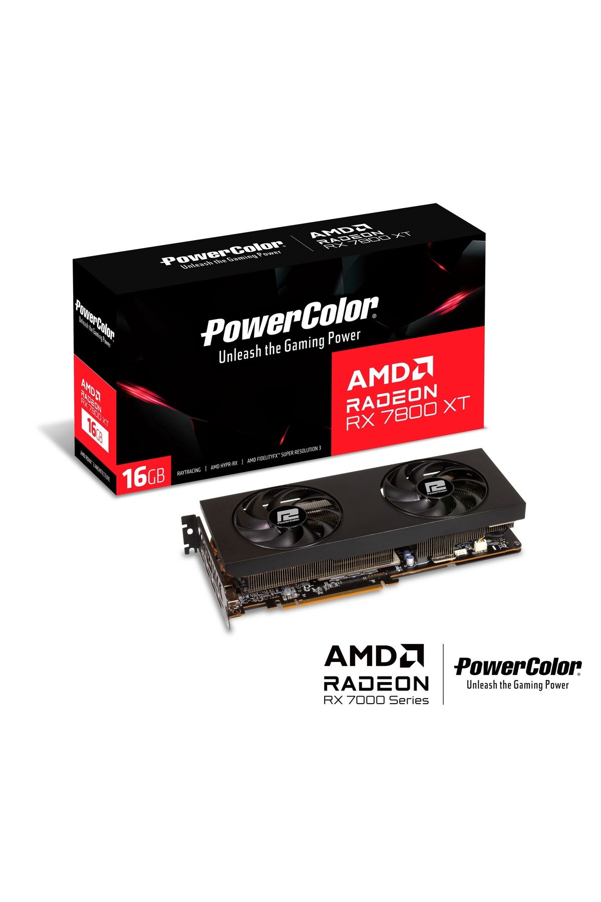 POWERCOLOR Rx7800xt 16g-p 16gb Gddr6 256bit