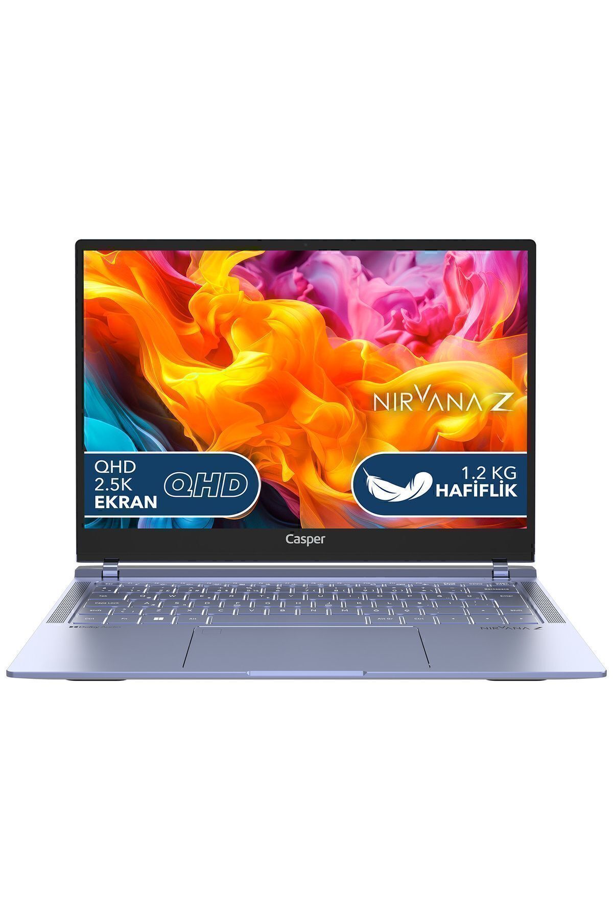 Nirvana Z100.1335-BF00P-M-Q Intel Core i5-1335U 16GB RAM 1TB NVMe SSD Windows 11-Mavi