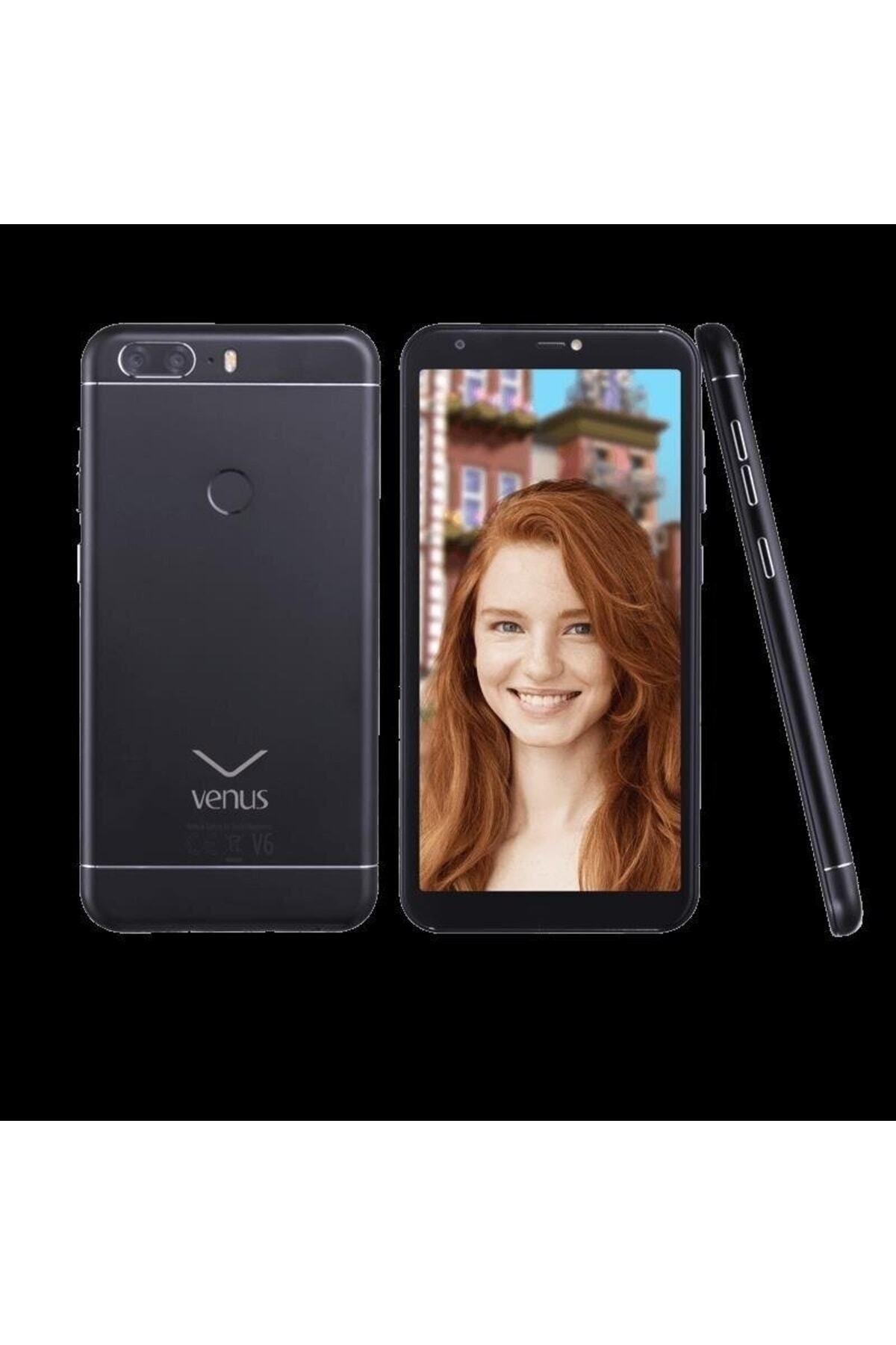 VESTEL Yenilenmiş Venüs V6 Siyah 32 GB Siyah Cep Telefonu (12 Ay Garantili) - B Kalite