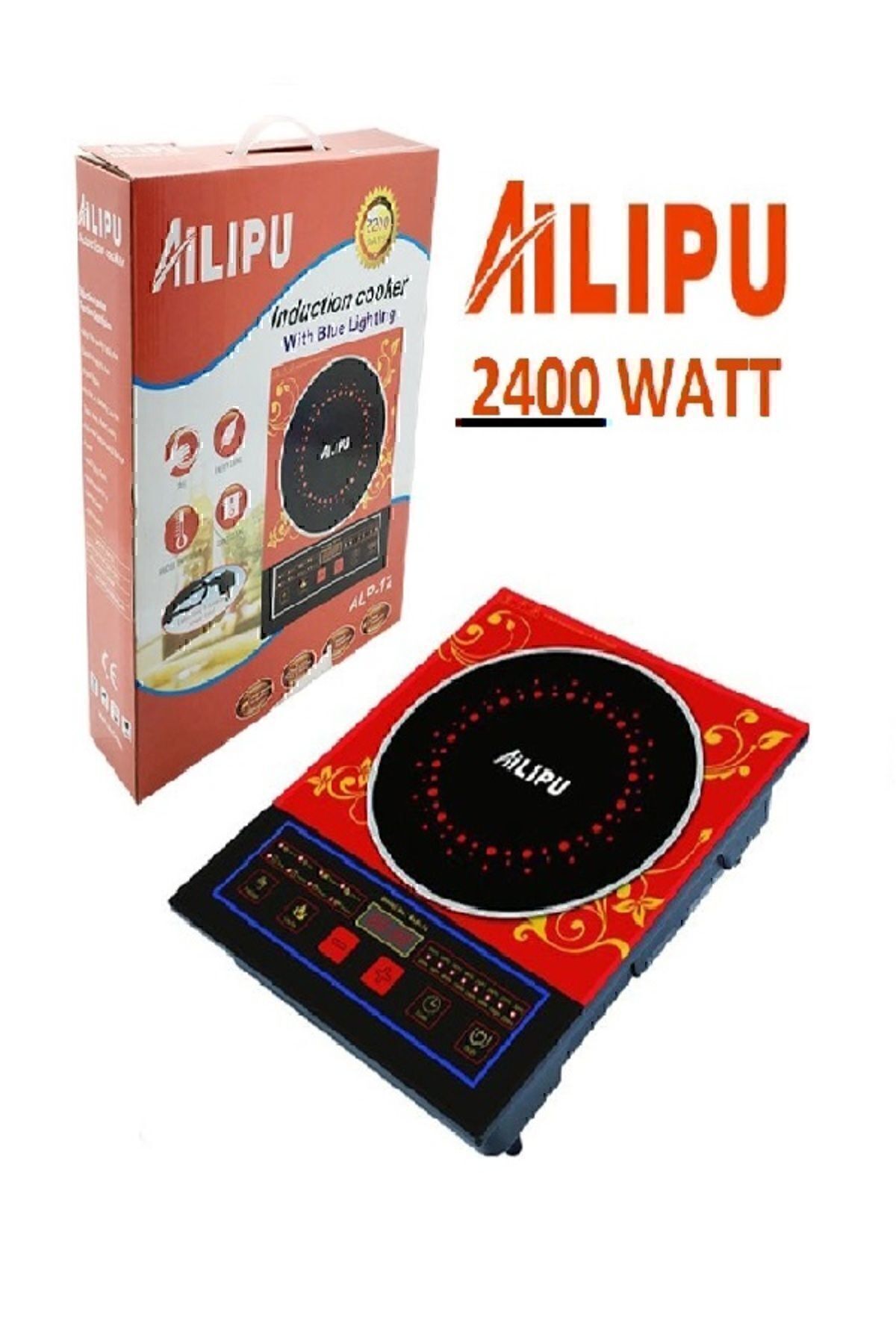 Genel Markalar Ok Elektronik 2400w Lazerli Dokunmatik Indüksiyon Ocak 2400w