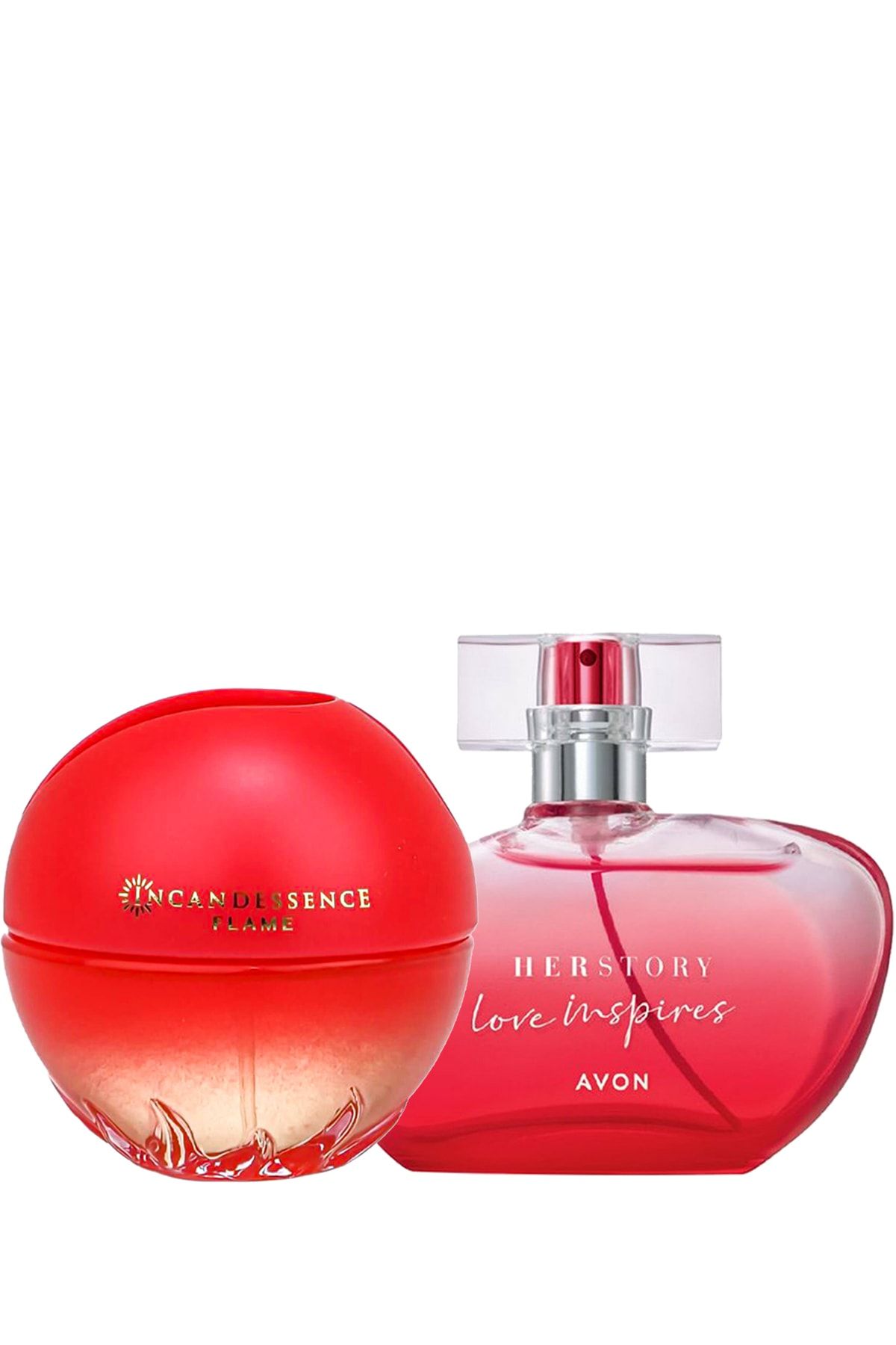 Avon Herstory Love Inspires Ve Incandessence Flame Kadın Parfüm Paketi