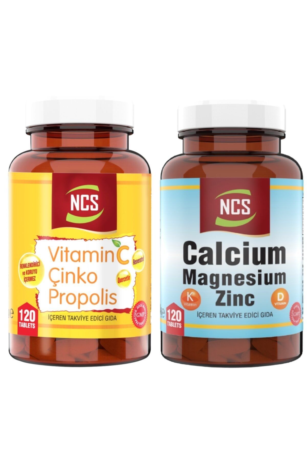 Ncs Vitamin C Propolis 120 Tablet Calcium Magnesium Çinko 120 Tablet