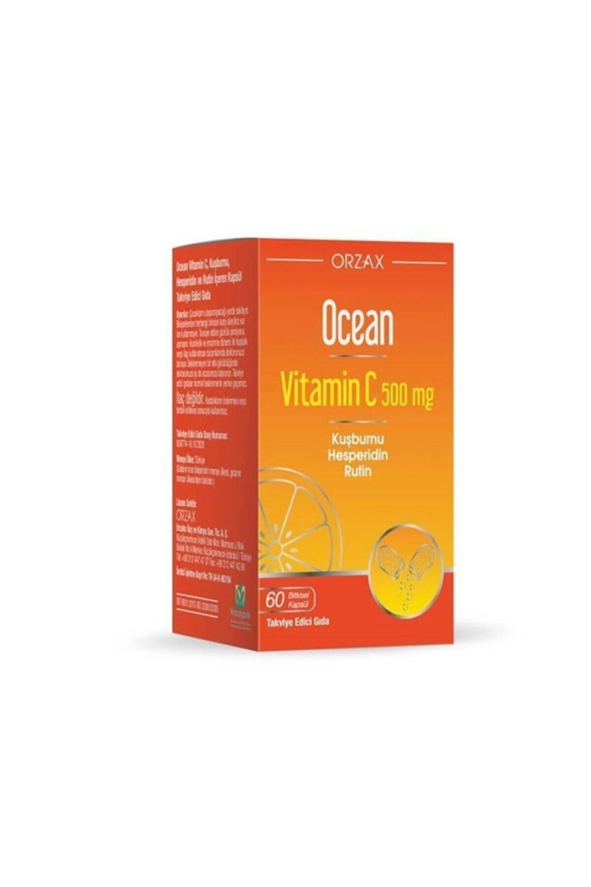 Ocean Ocean Vitamin C 500 mg 60 Kapsül