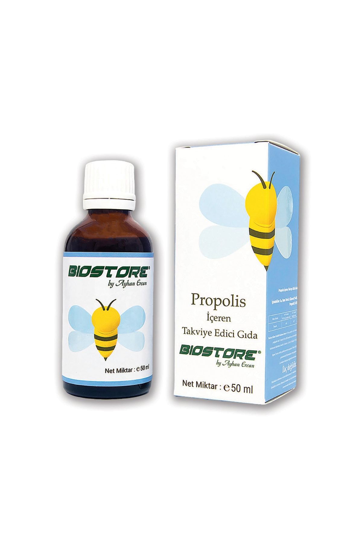 Biostore Propolis Takviye Edici Gıda (Alkolsüz) 50 ml