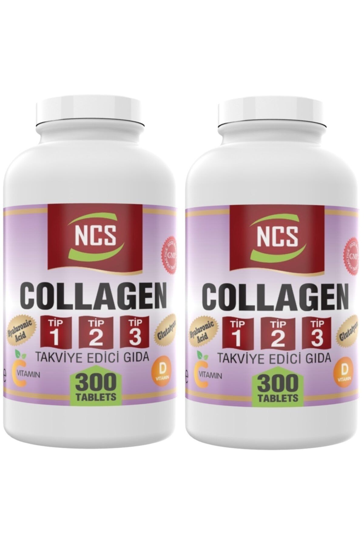 Nevfix Ncs Hidrolize Collagen Tip 1-2-3 Glutatyon 300 Tablet X 2 Kutu