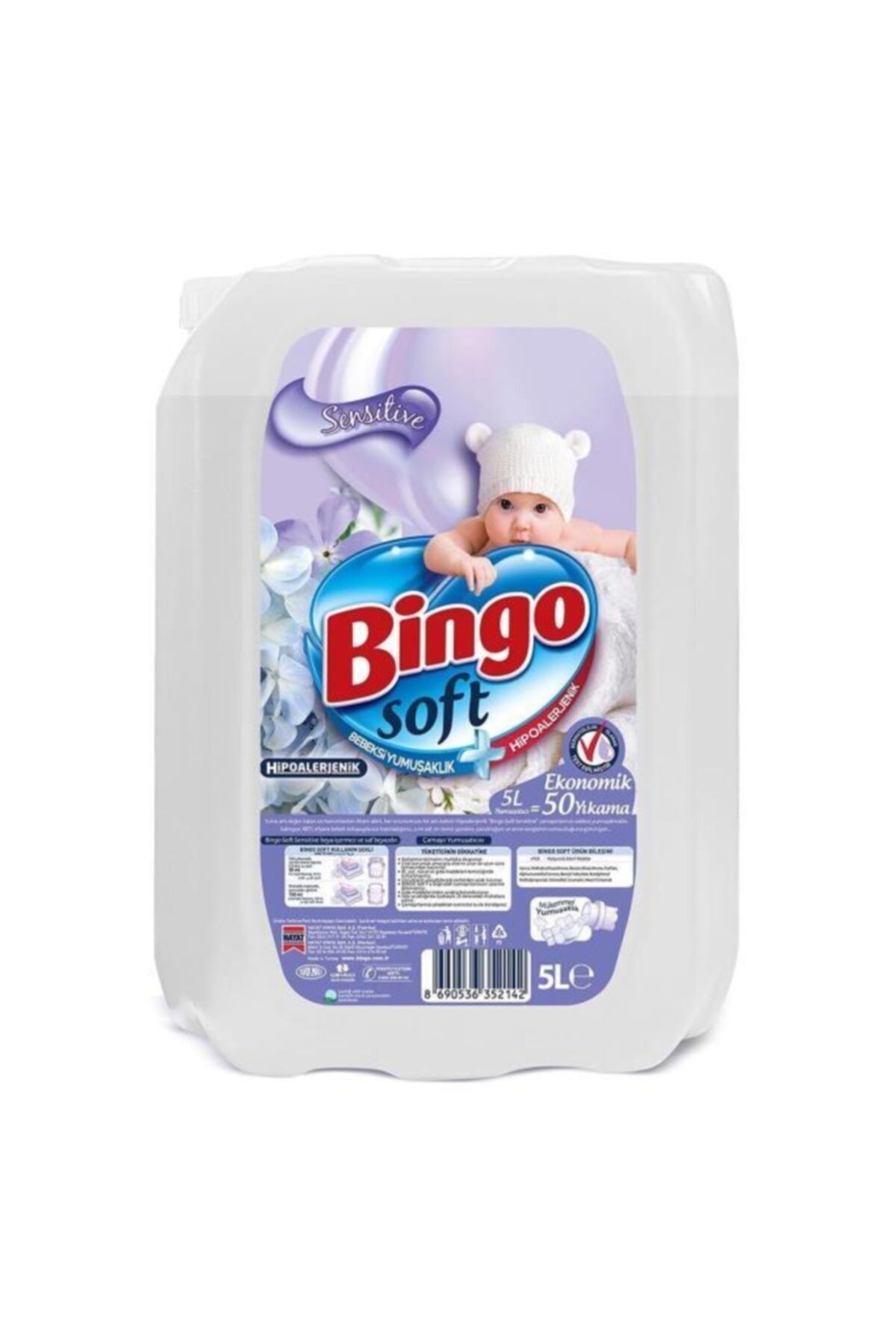 Bingo Soft Sensitive Yumuşatıcı 5 Lt