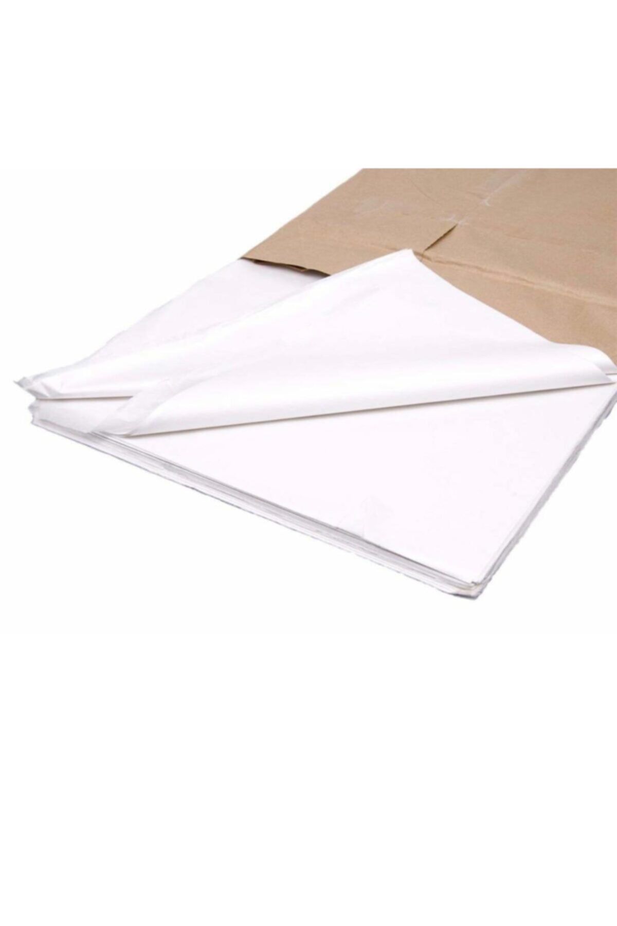 Ambalaj Atölyesi Beyaz Pelur Kağıt Hediye Paketleme Ambalaj Kağıdı 50x35 Cm Boy 50 Adet