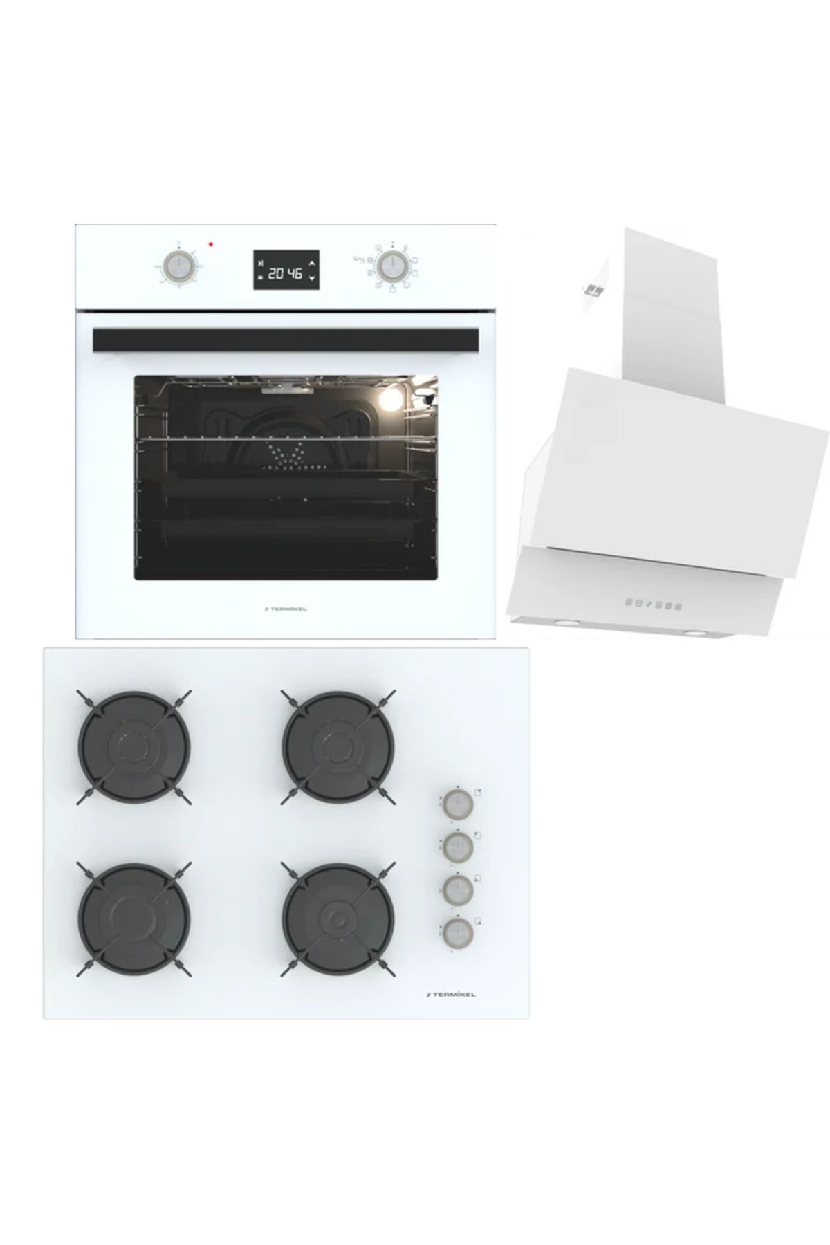 Termikel Ankastre Set (BO O6555C W BH P7144C W ARGEMON WW60)