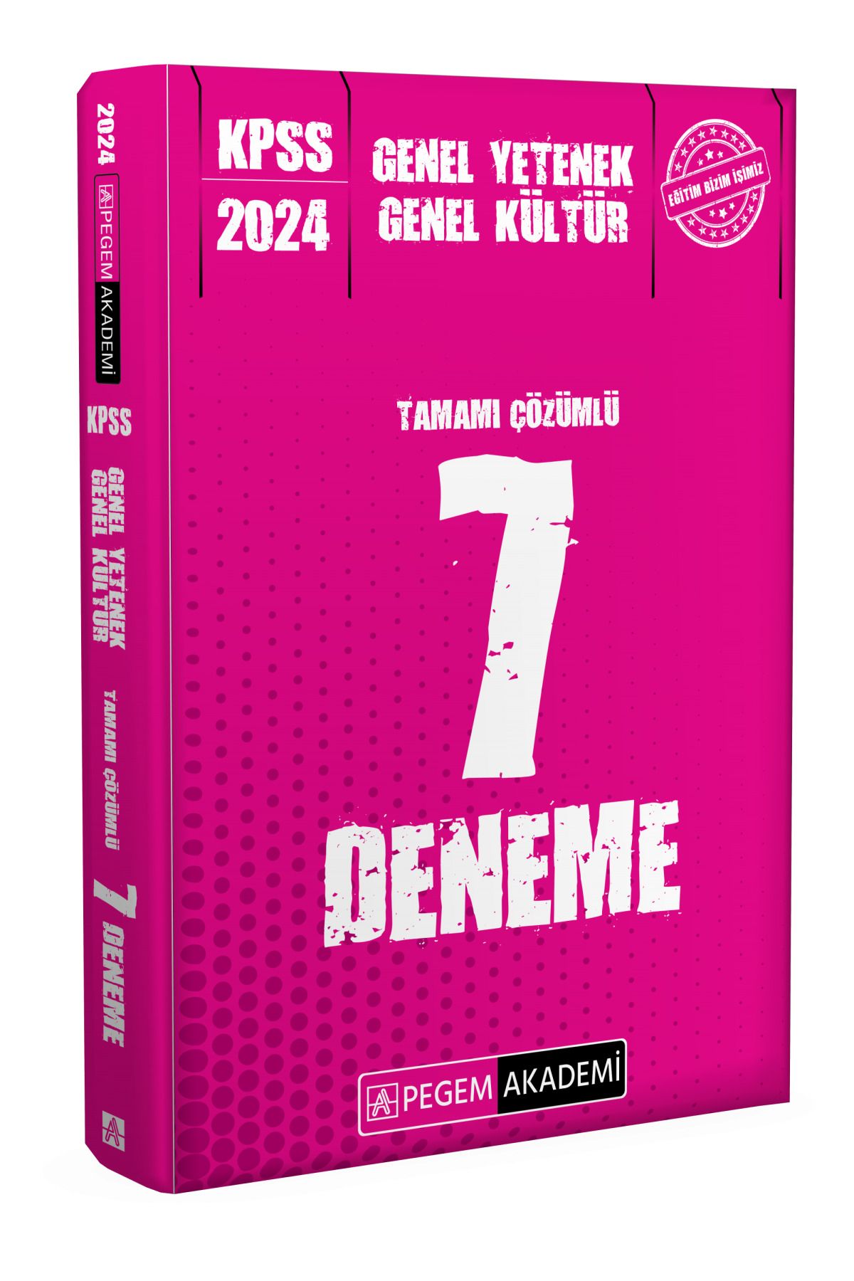 Pegem Akademi Yayıncılık 2024 KPSS Genel Yetenek Genel Kültür Tamamı Çözümlü 7 Deneme
