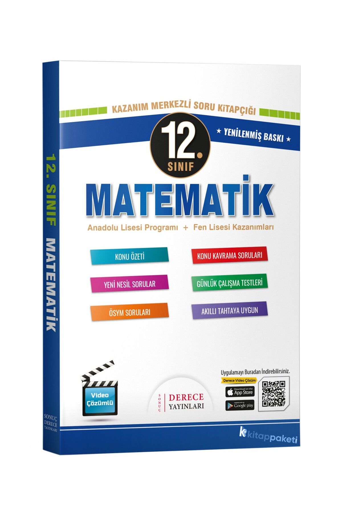Sonuç Derece Yayınları 12.sınıf Matematik Modüler Set Derece Yayınları 2023-2024 - 2025