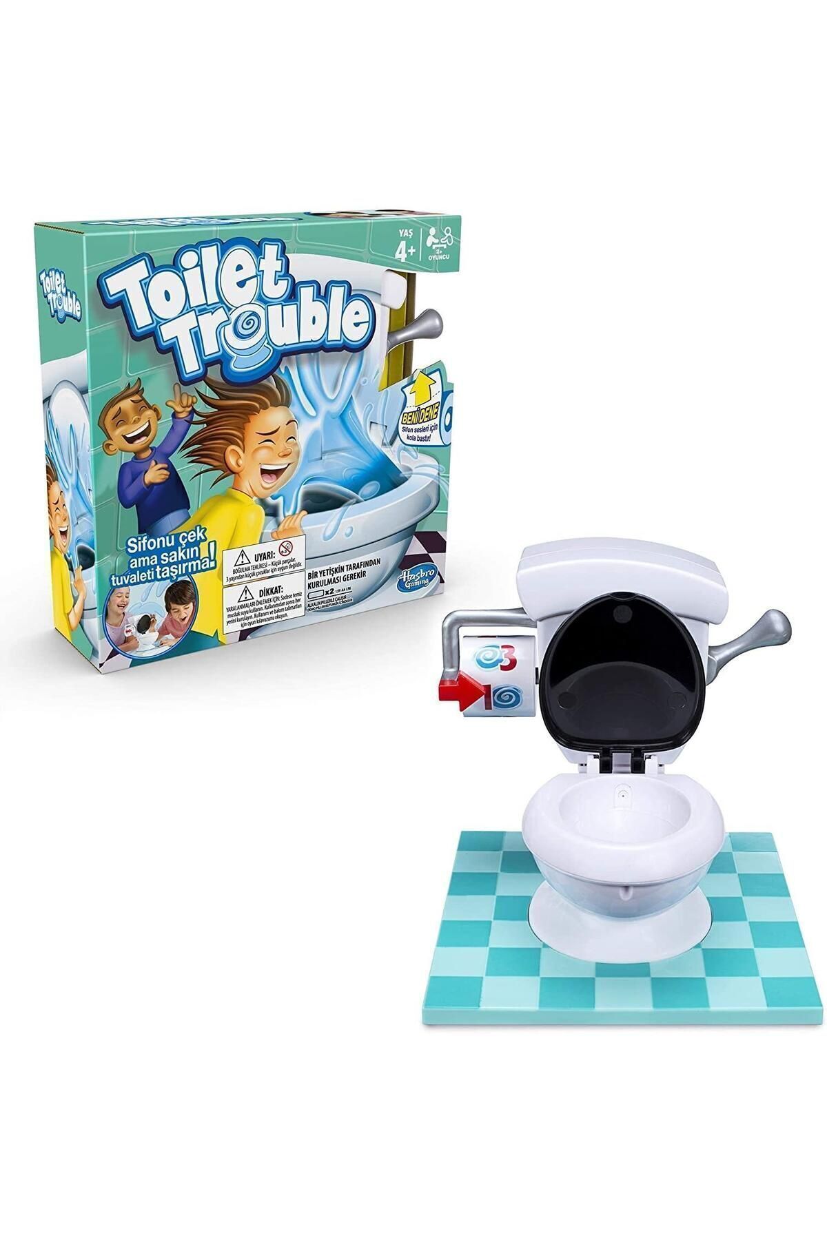 Toilet Trouble Hasbro Gaming Kutu Oyunu Fma07948