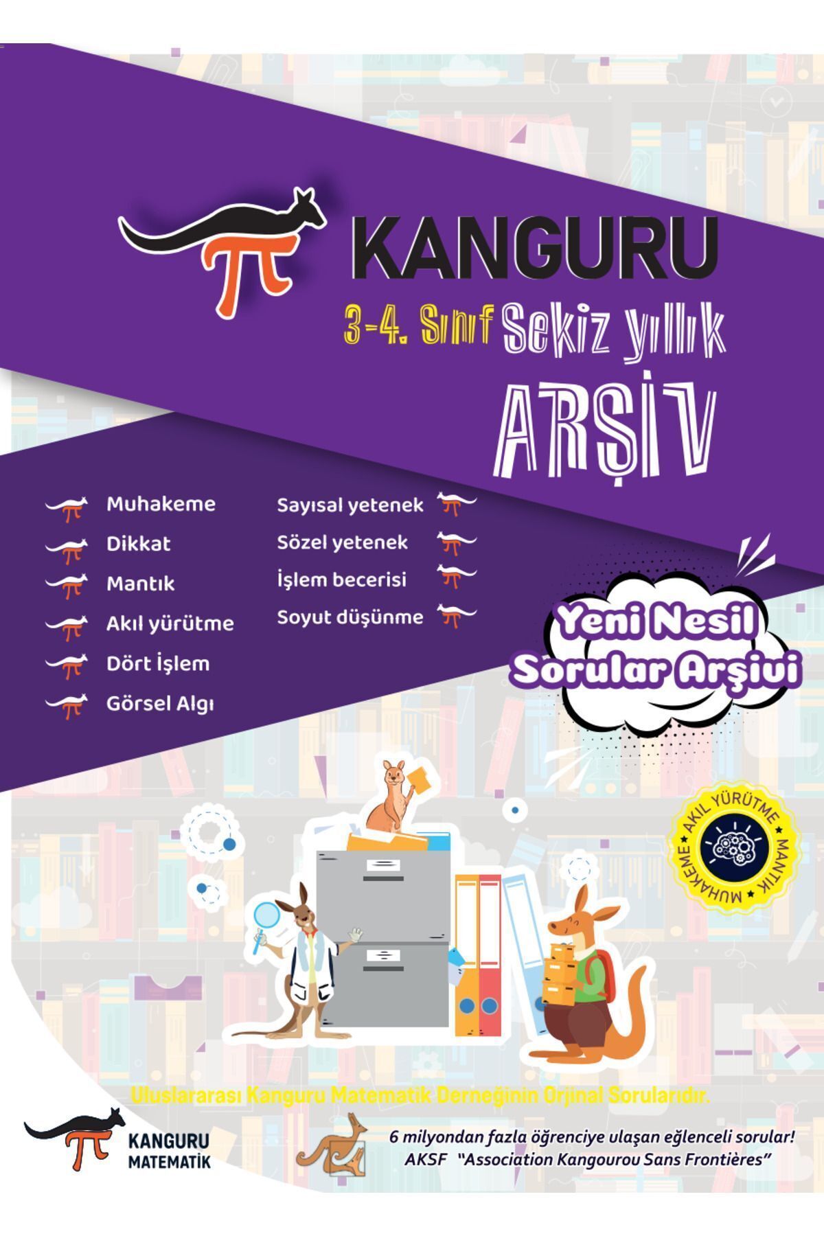 Kanguru Matematik 3-4 Arşiv Sınavlar (2015-2023)