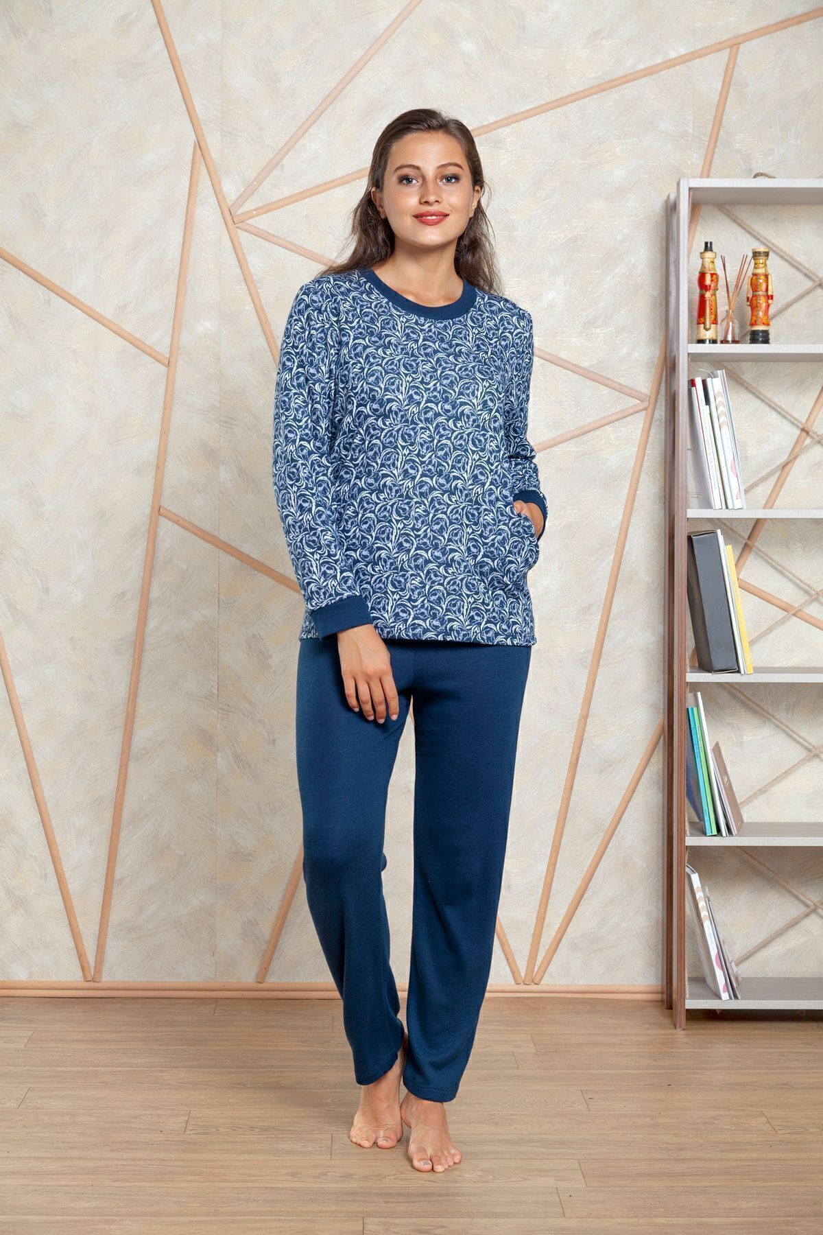 CAROLINE KIŞLIK PİJAMA TAKIMI
