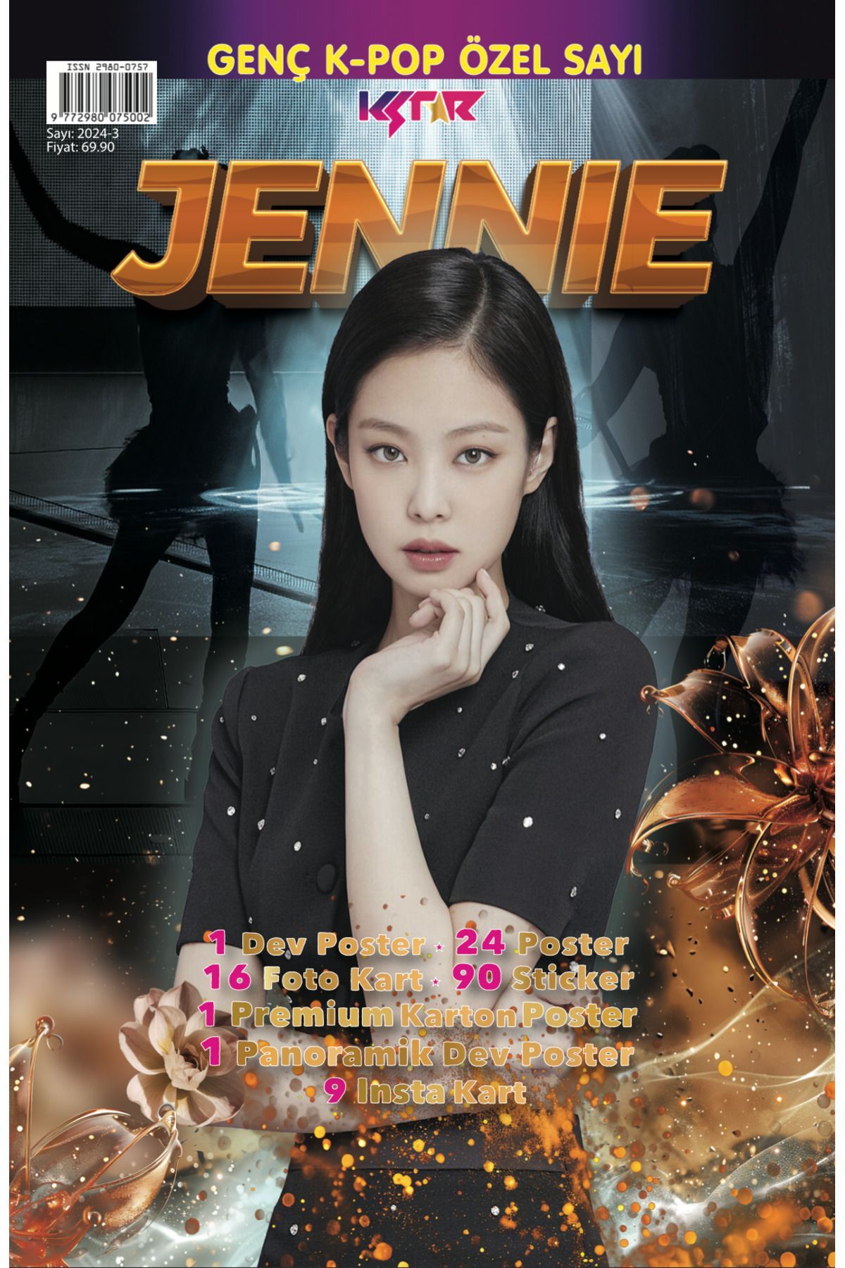 KSTAR Blackpink Jennie Dergisi Kpop Özel Sayı