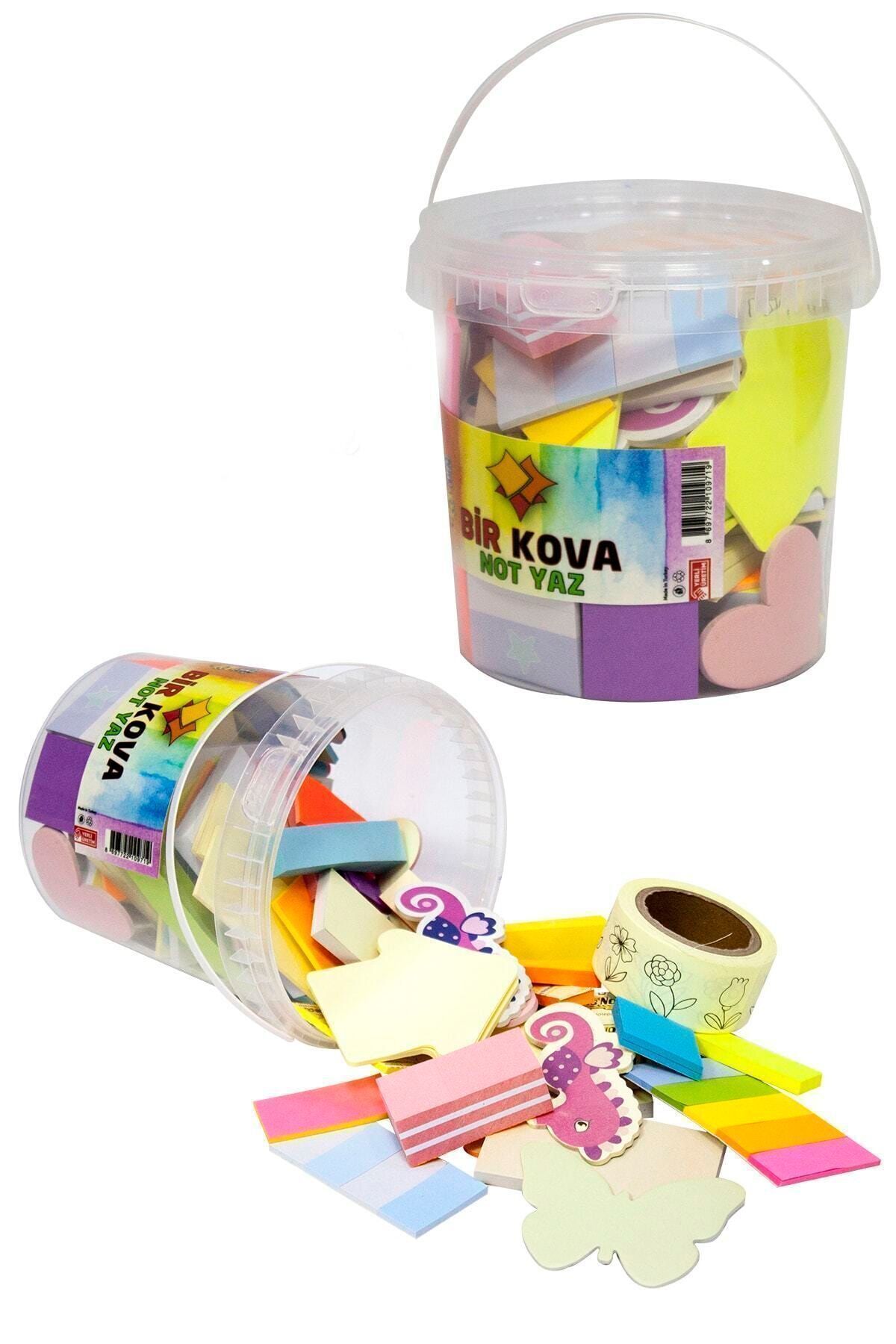 Paste Notes Bir Kova Not Yaz / Yapışkanlı Not Kağıtları 400 Gr Kg-400