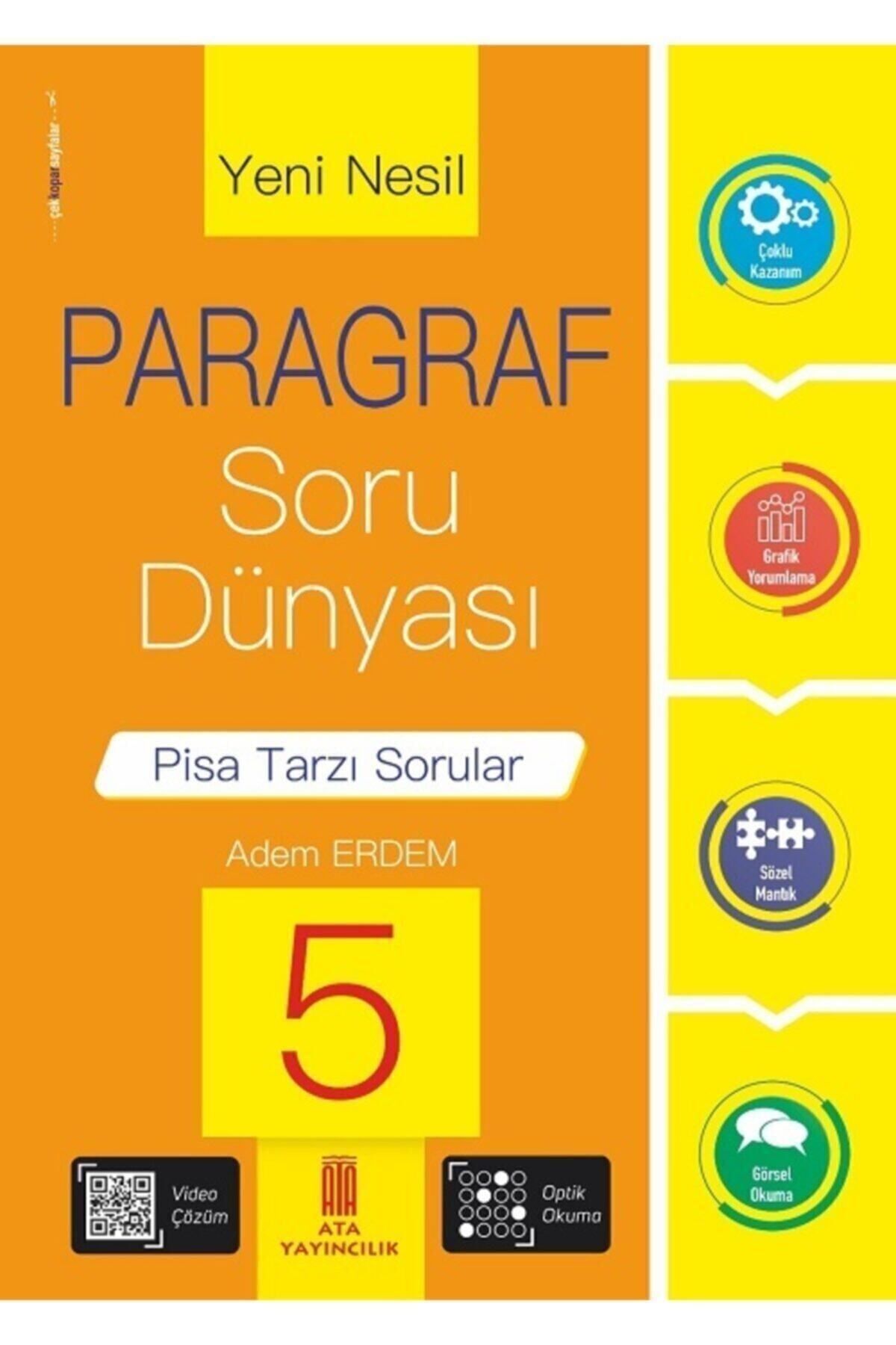 Ata Yayıncılık 5. Sınıf Yeni Nesil Paragraf Soru Dünyası