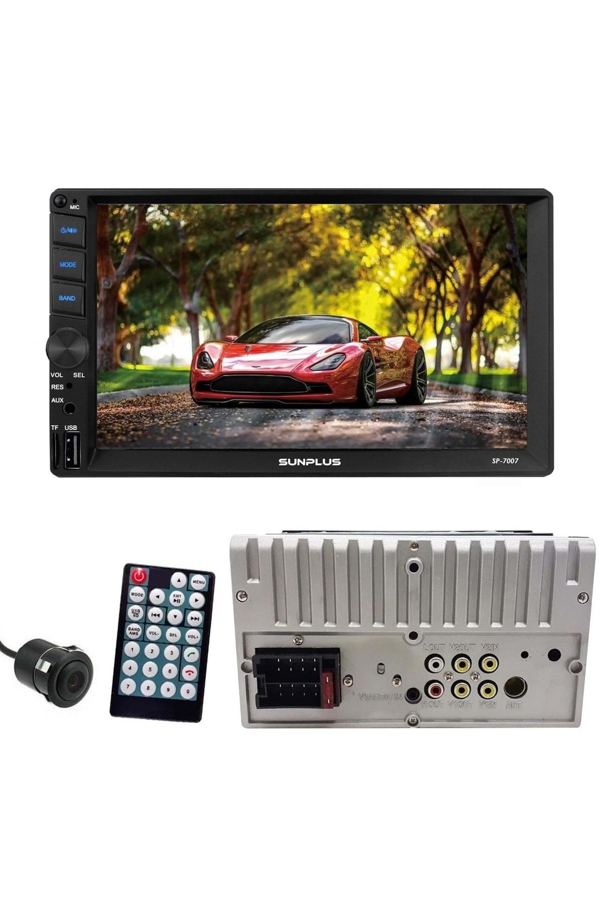 Sunplus Sp-7007 Double Teyp 7 Inç 4x55 Watt Mirrorlink