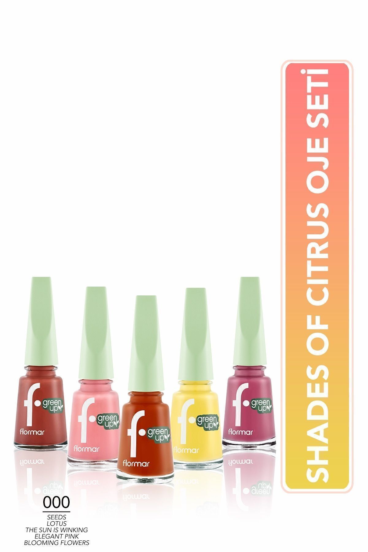 Flormar Shade of Citrus 5'li Oje Seti