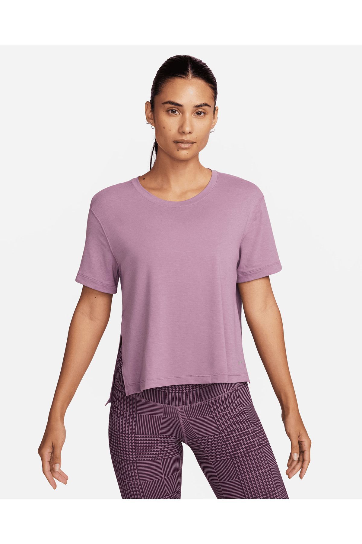 Nike DRI FIT CUT W - Donna  T-Shirt training DM7025 536