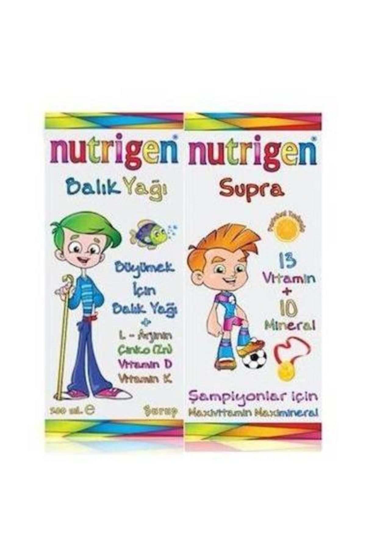 Nutrigen Balık Yağı 200 Ml + Supra Şurup 200 Ml