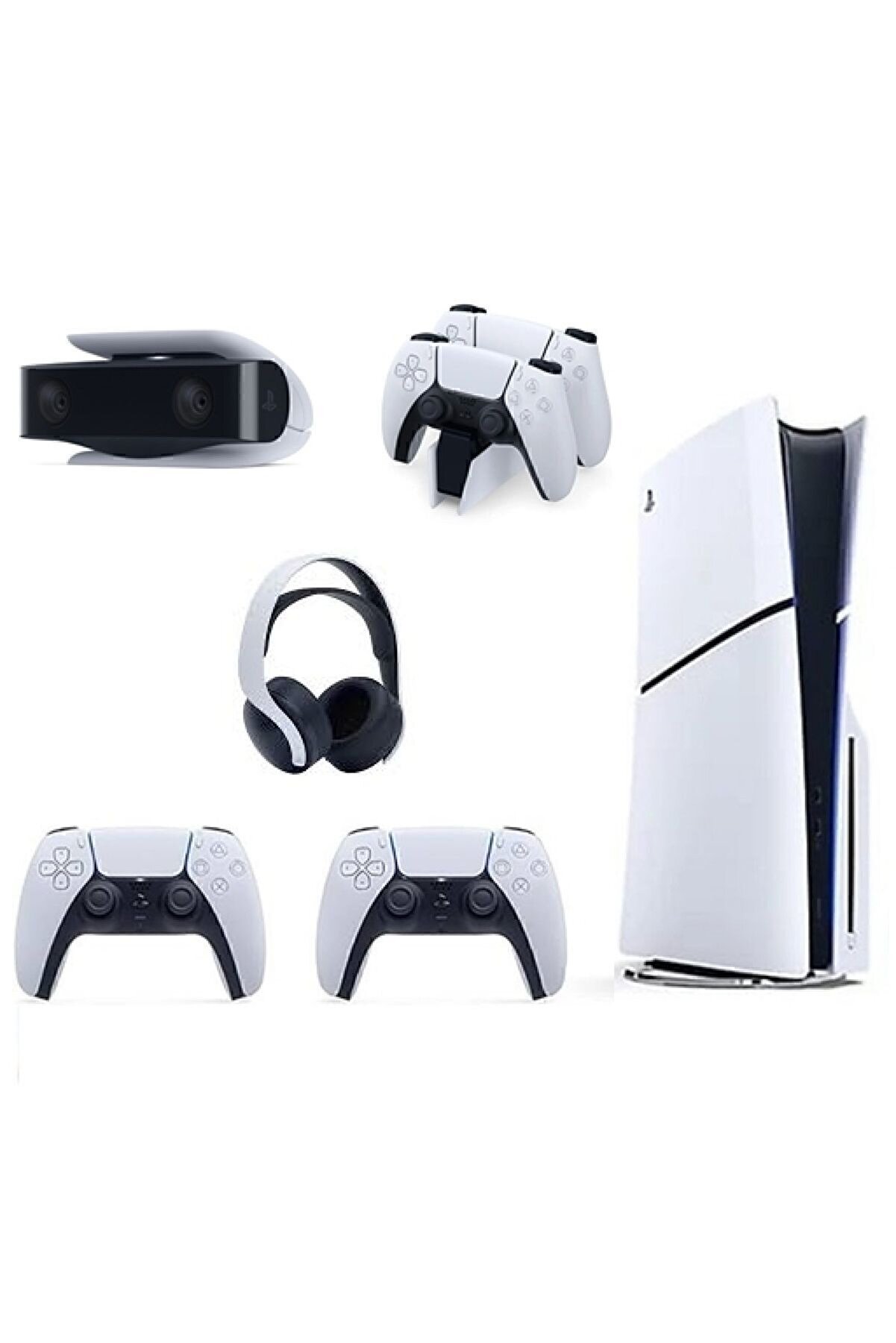 Playstation 5 Slim Standart Edition 1TB88 2.DualSense 883D Kulaklık 88 Şarj88Kamera(İthalatçı Garantili)