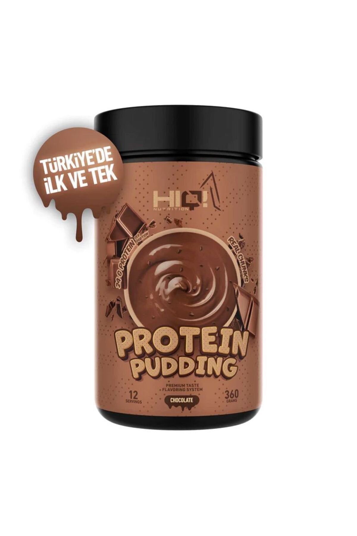 HIQ NUTRITION Hıq Proteın Pudıng 360g Chocolate Flavored
