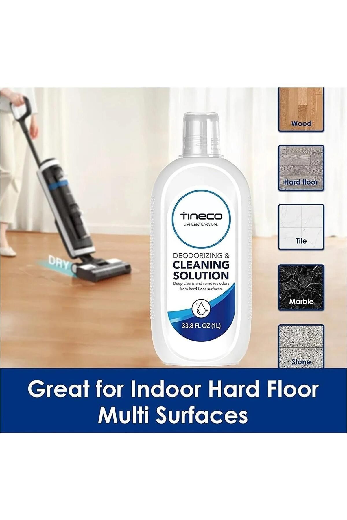 Tineco Ifloor 3 - Floor One S3 - Floor One S5 Combo Dikey Süpürge Solüsyon 1 Lt.