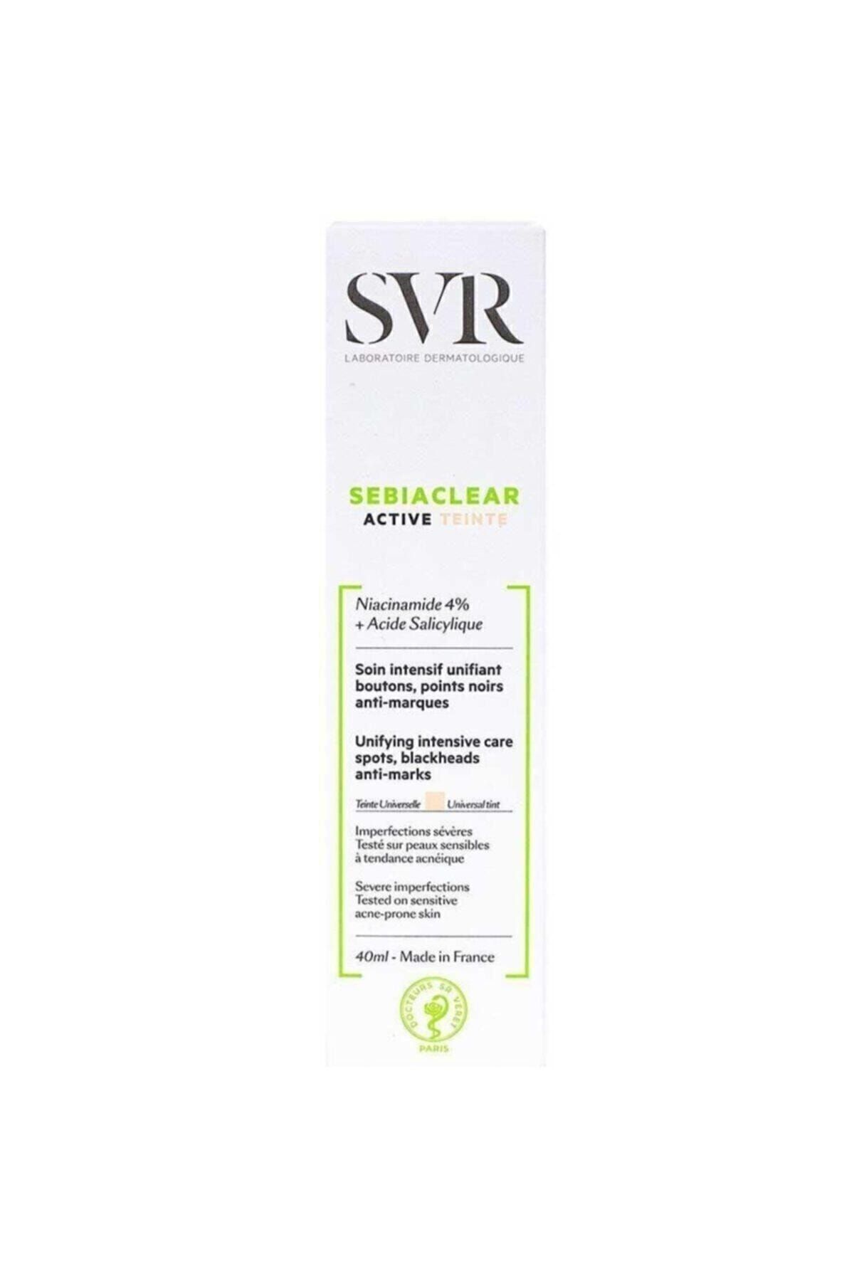 SVR Sebiaclear Active Tinted 40 ml