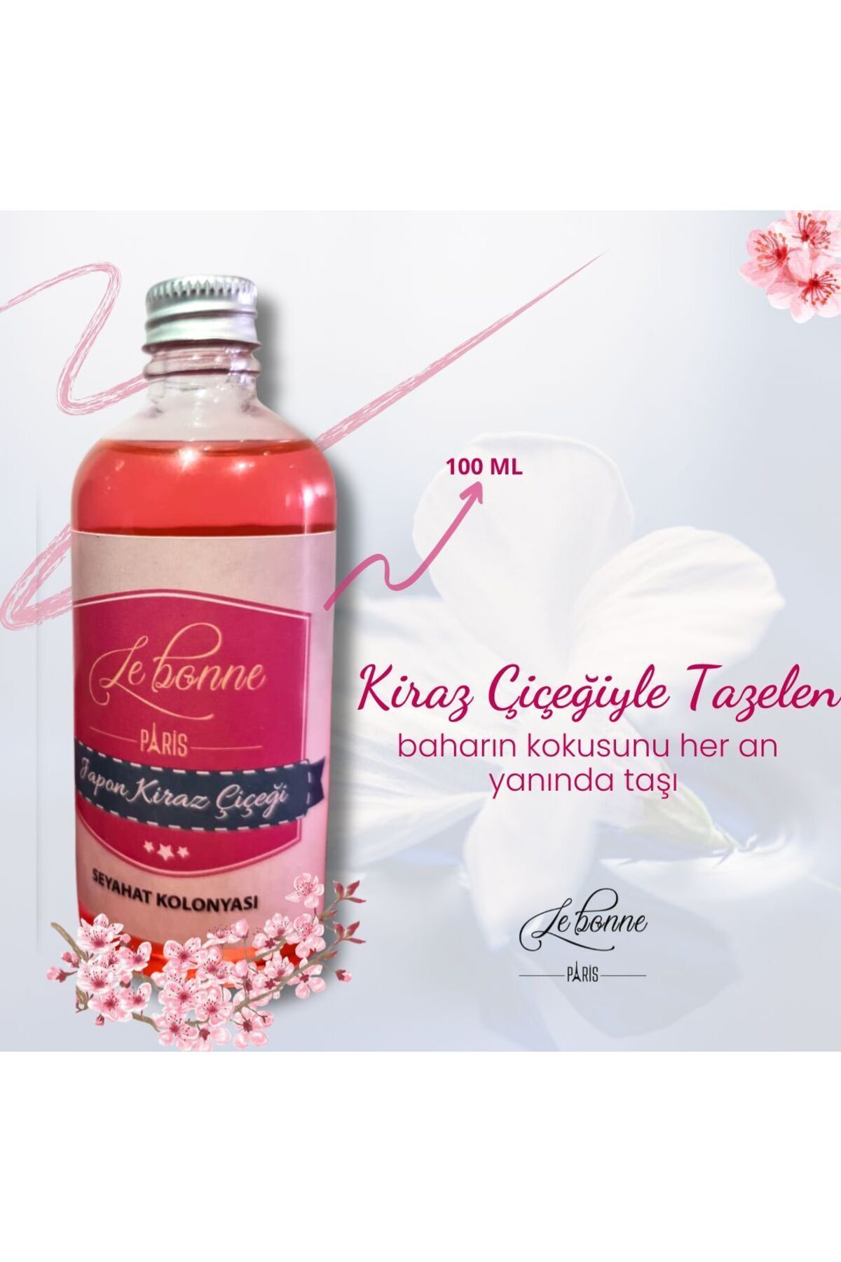 LE BONNE Kiraz Çiçeği Kolonyası