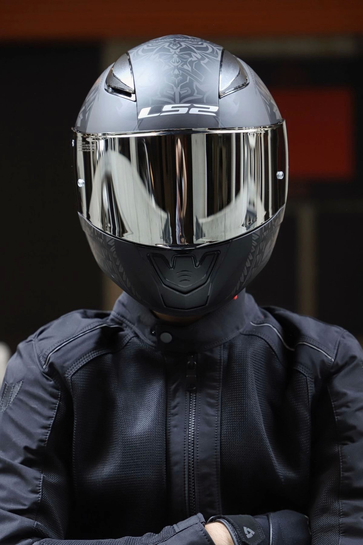 LS2 Rapid 2 Takaroa Mat Siyah Kask