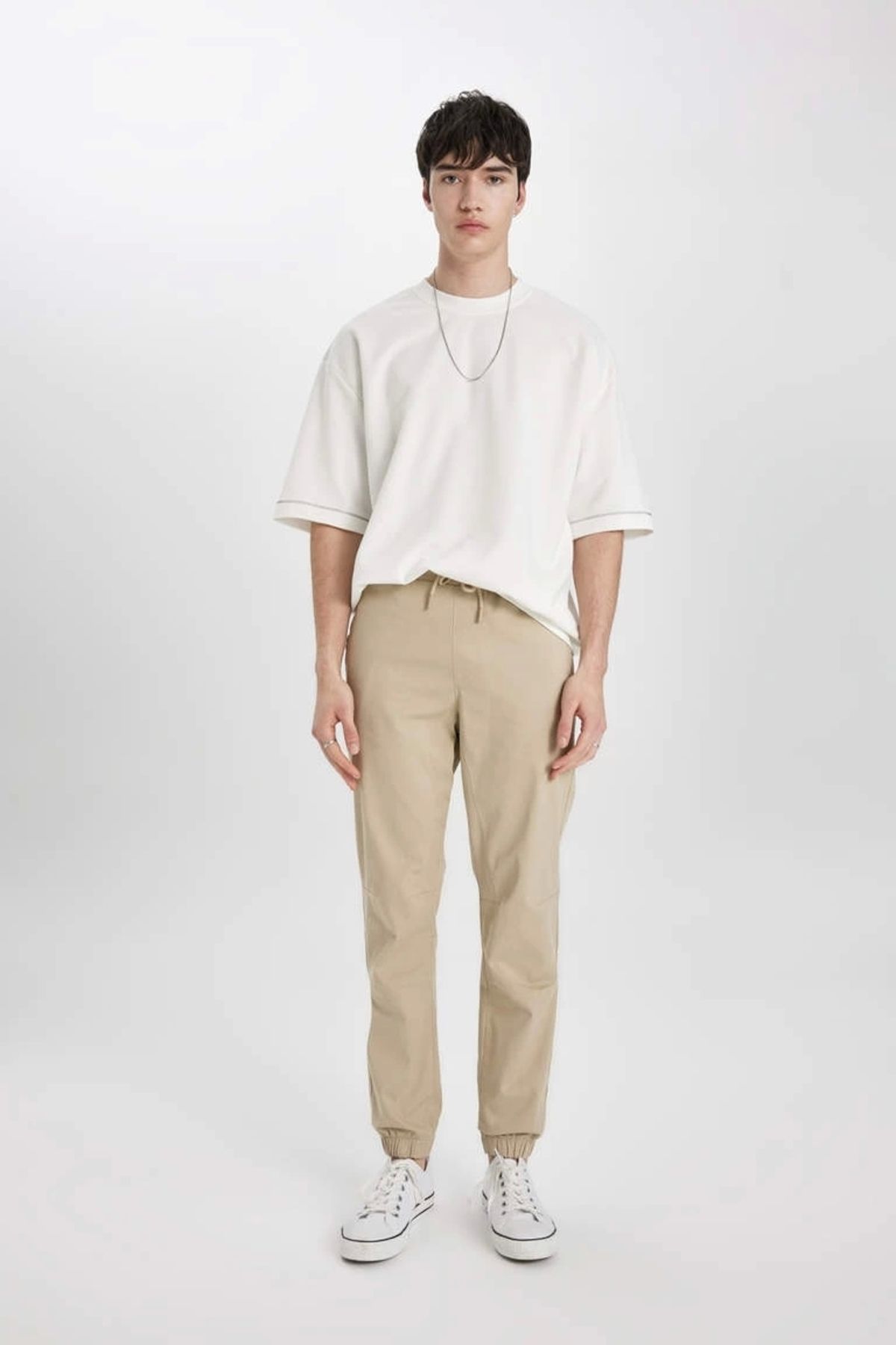Defacto B6148 Regular Jogger Gabardin Pantolon