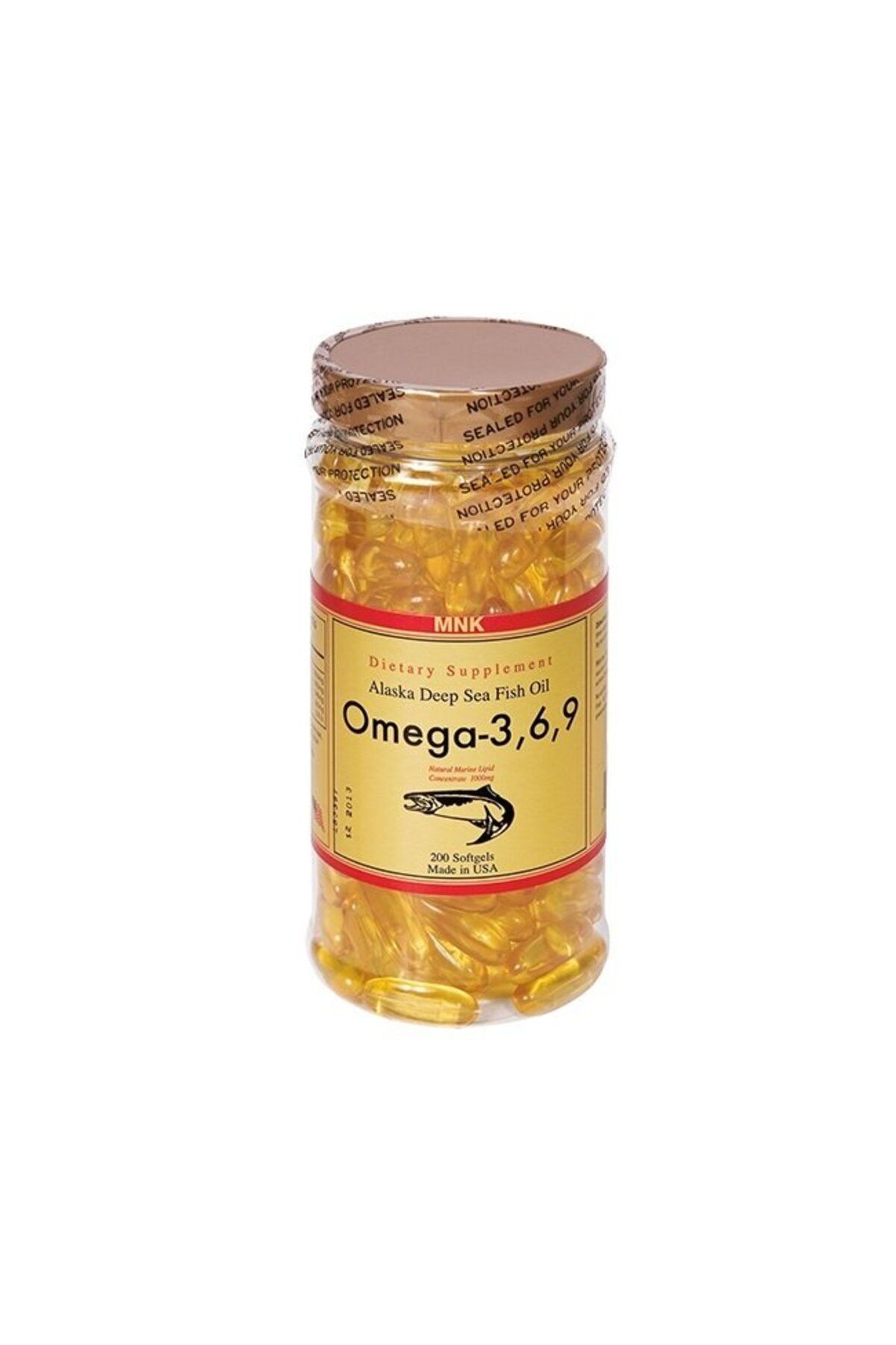 Mnk Omega-3,6,9 200 Kapsül