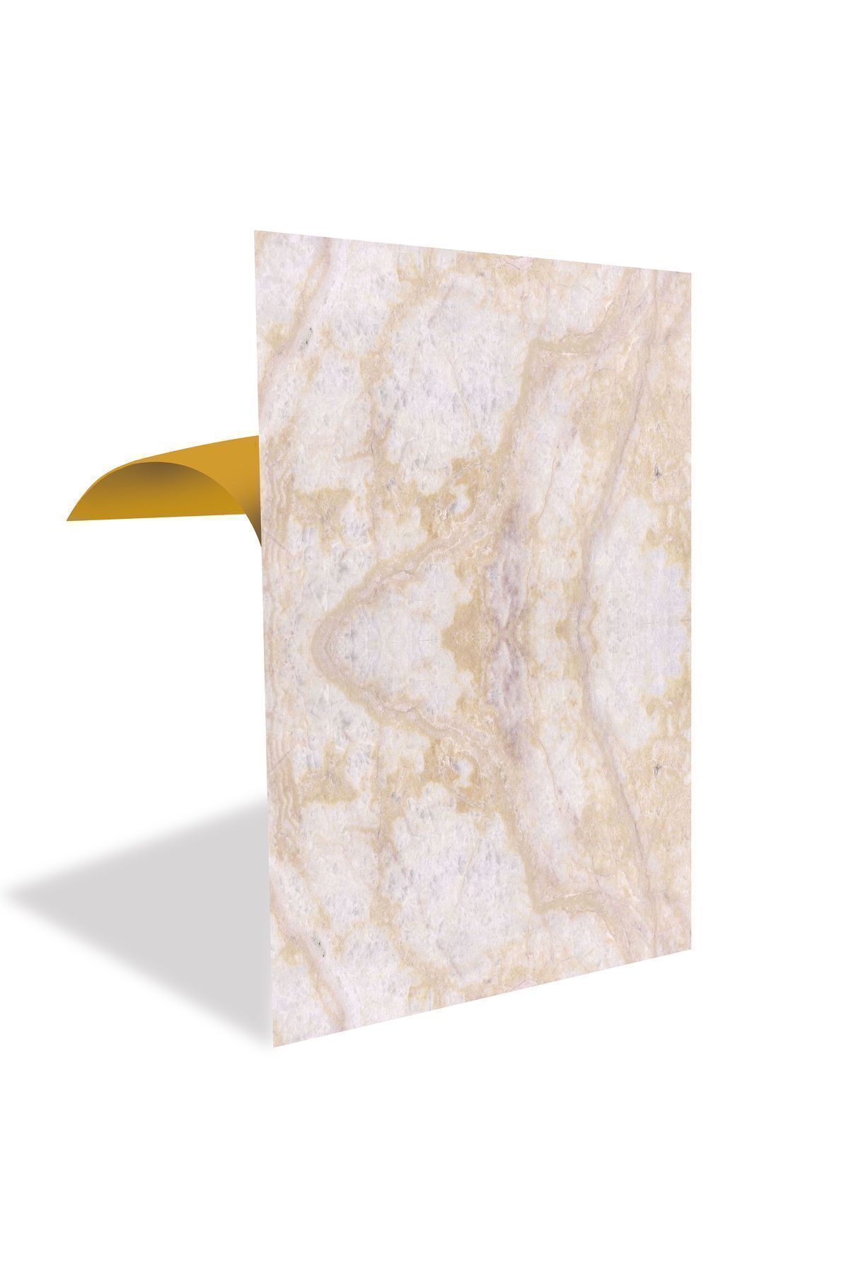 Tink Kendinden Yapışkanlı Bej Mermer Desenli Pvc Panel 41x62 Cm (12 Adet) 3 M²