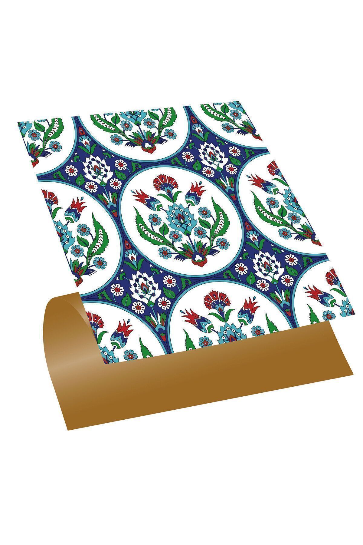 Tink Kendinden Yapışkanlı Metraj Çini Desenli Pvc Karo 30x30 Cm (11 ADET) 1 M²