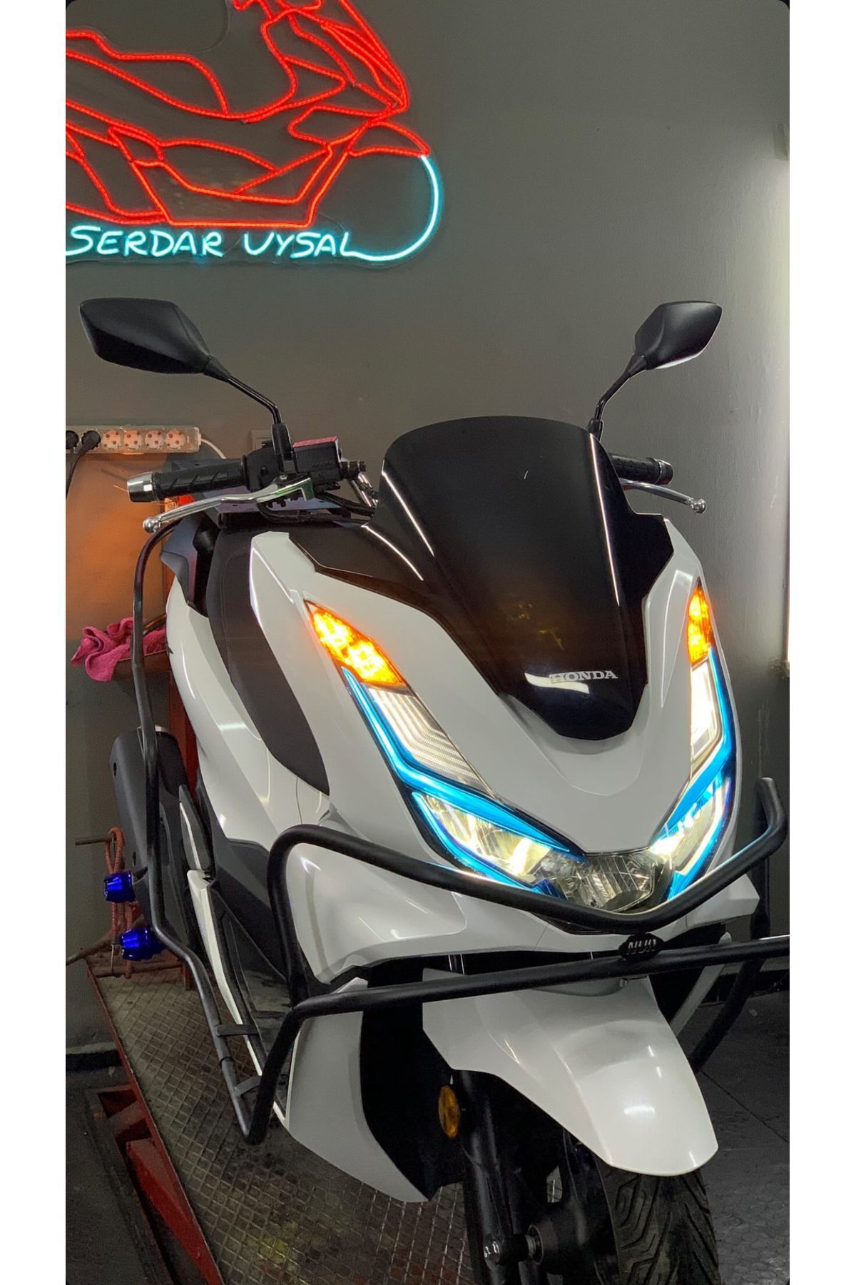 SERDAR UYSAL MODİFİYE CENTER Honda Pcx 2021,24 Yeni? Model Uyumlu Koruma Demi?ri?
