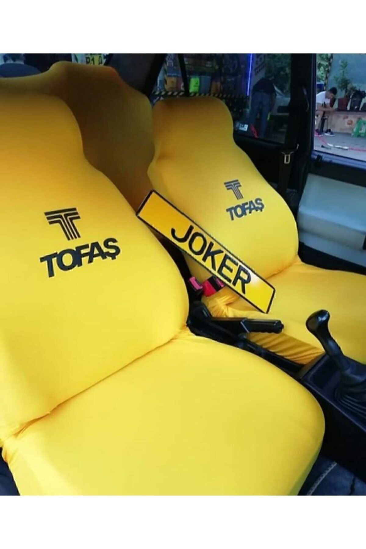 Universal Tofaş Servis Kılıfı Sarı Renk Seçenekli Lıkralı Ürün -aynı Gün Kargo