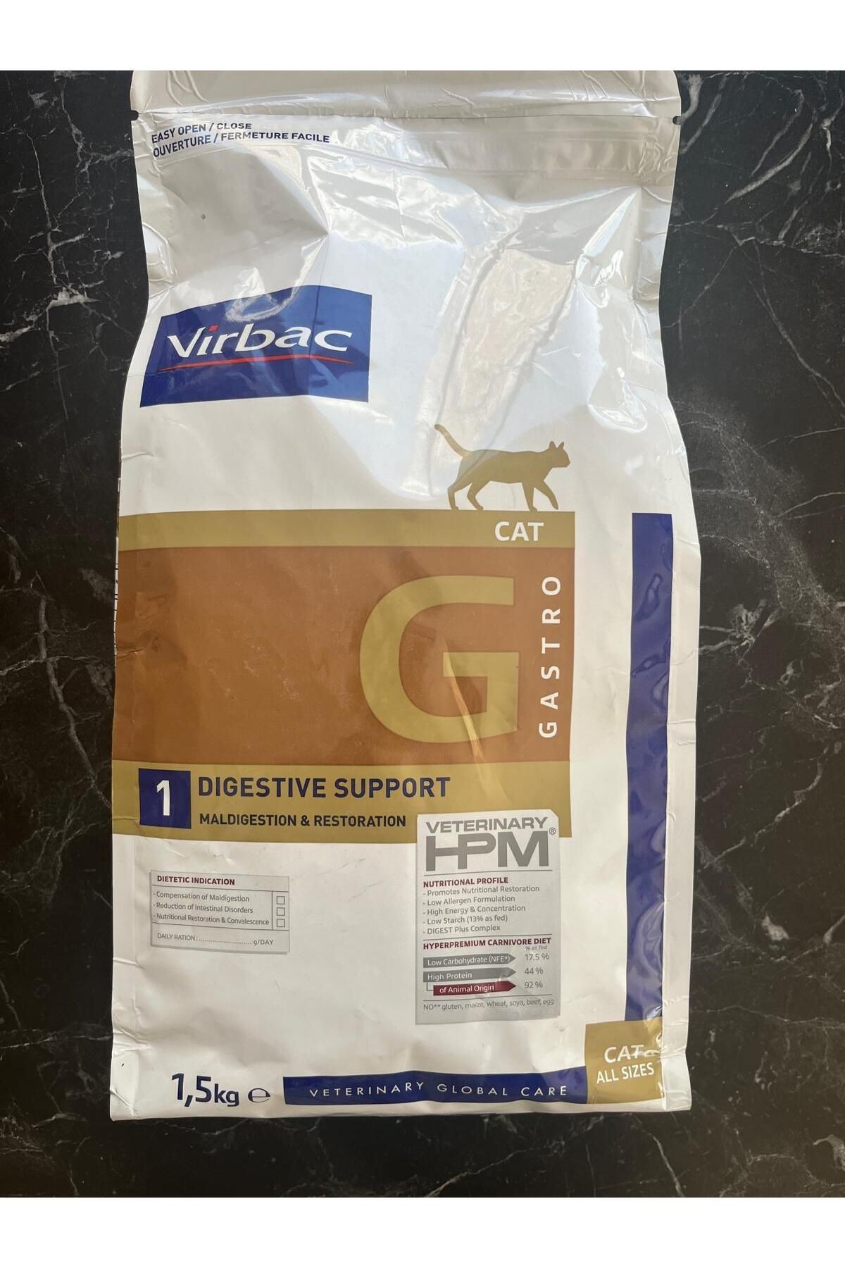 Virbac OTHER VİRBAC GASTRO KEDİ MAMASI 1,5 KG.