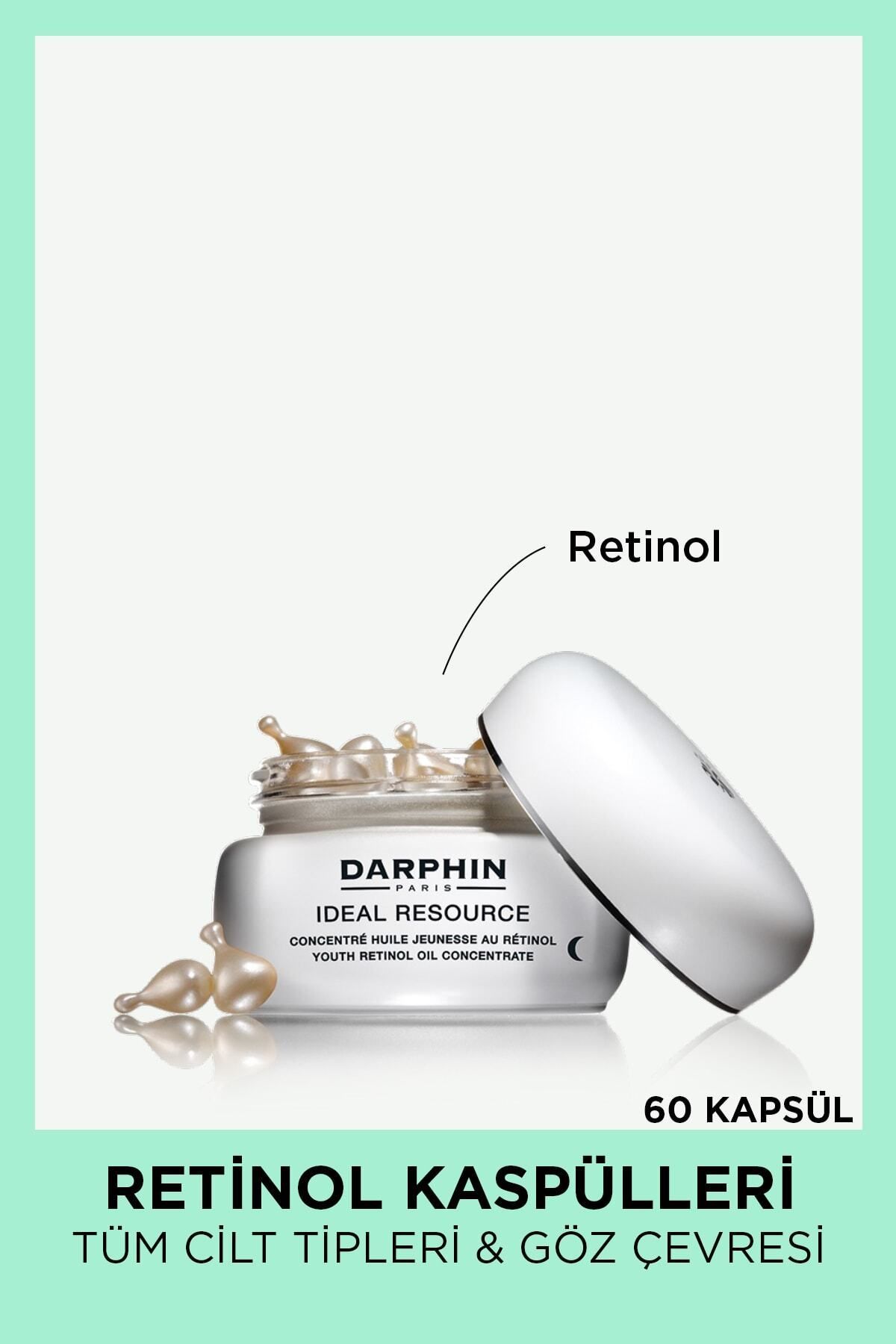 Darphin Retinol Bakımı- Ideal Resource Youth Retinol Oil Concentrate 60 Kapsül 882381088125