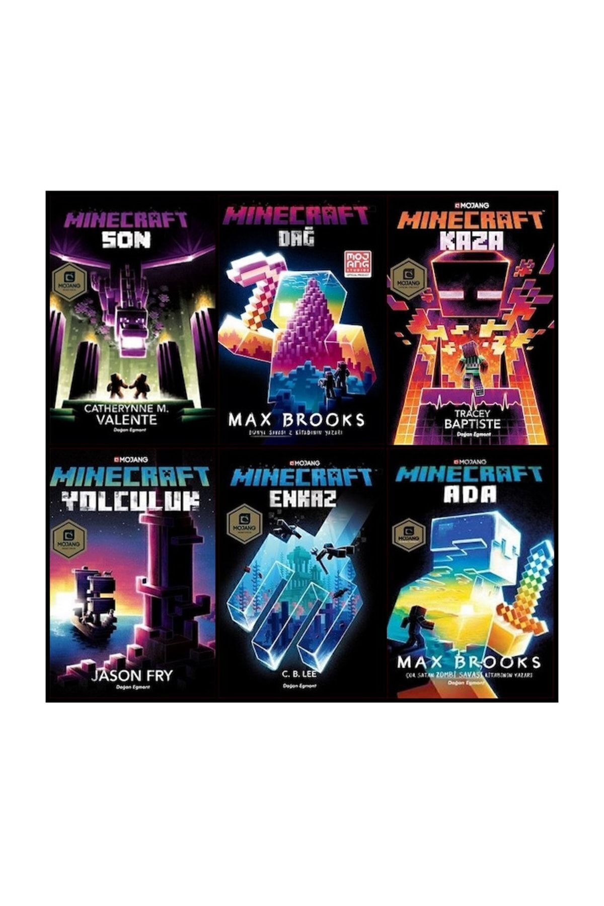 Alfa Yayınları Minecraft Roman Serisi 6 Kitap Set