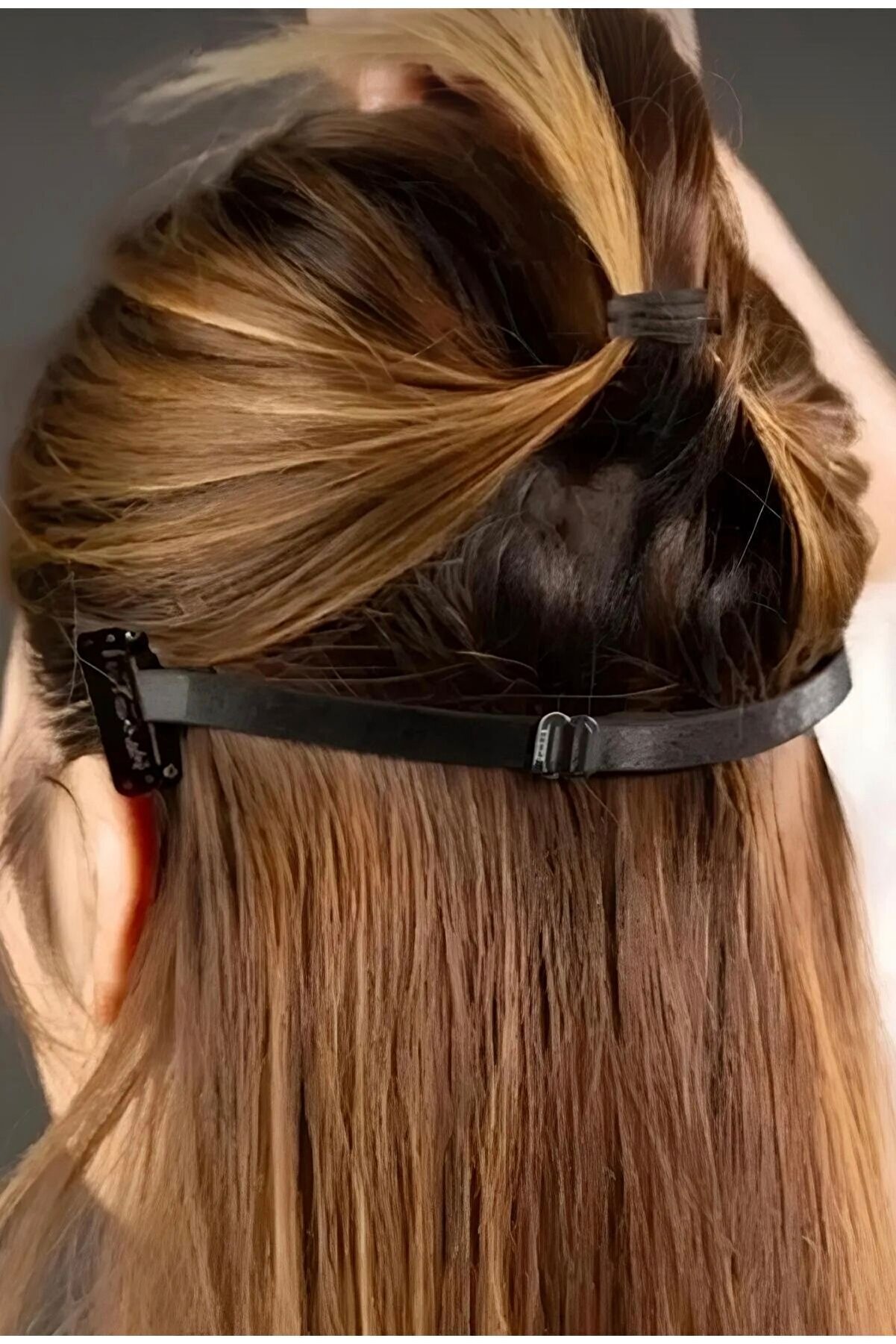 Monalisa Kadın Siyah Yüz Germe Botoks Tokası | Saç Aksesuarları