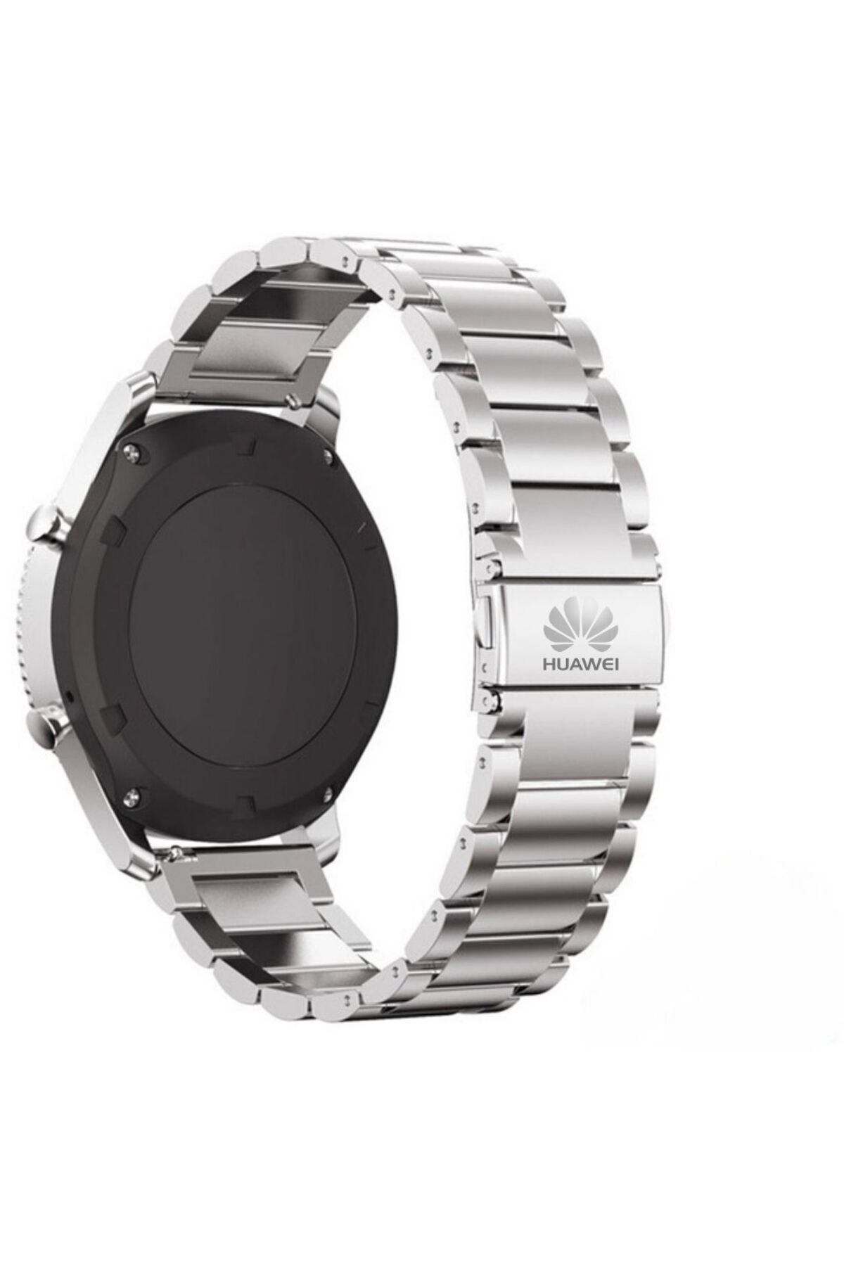 ElektroFast Huawei Watch GT4 46 MM Uyumlu Klasik Paslanmaz Çelik Kordon 22mm