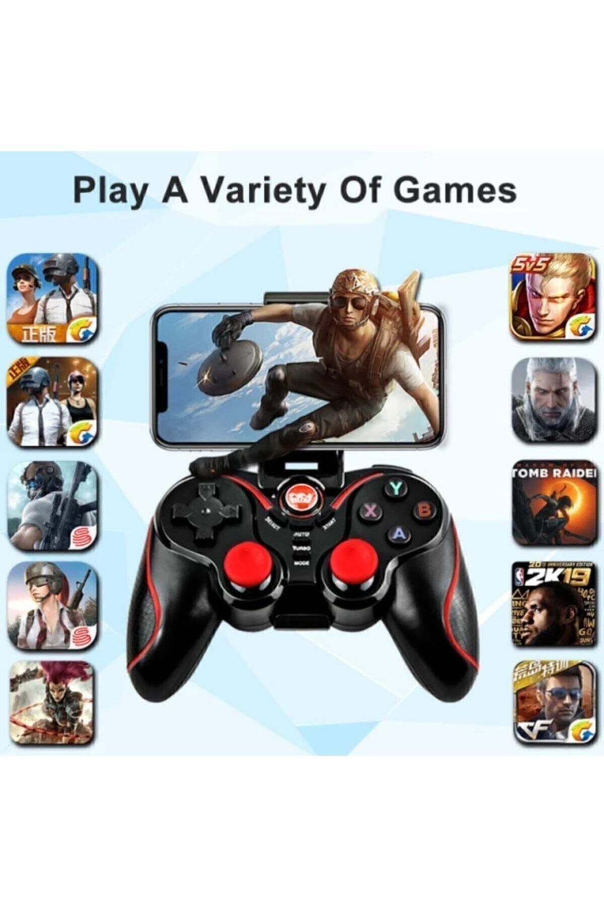 UCUZTEKNO Telefon Için Oyun Konsolu Gamepad , Pubg Joystick