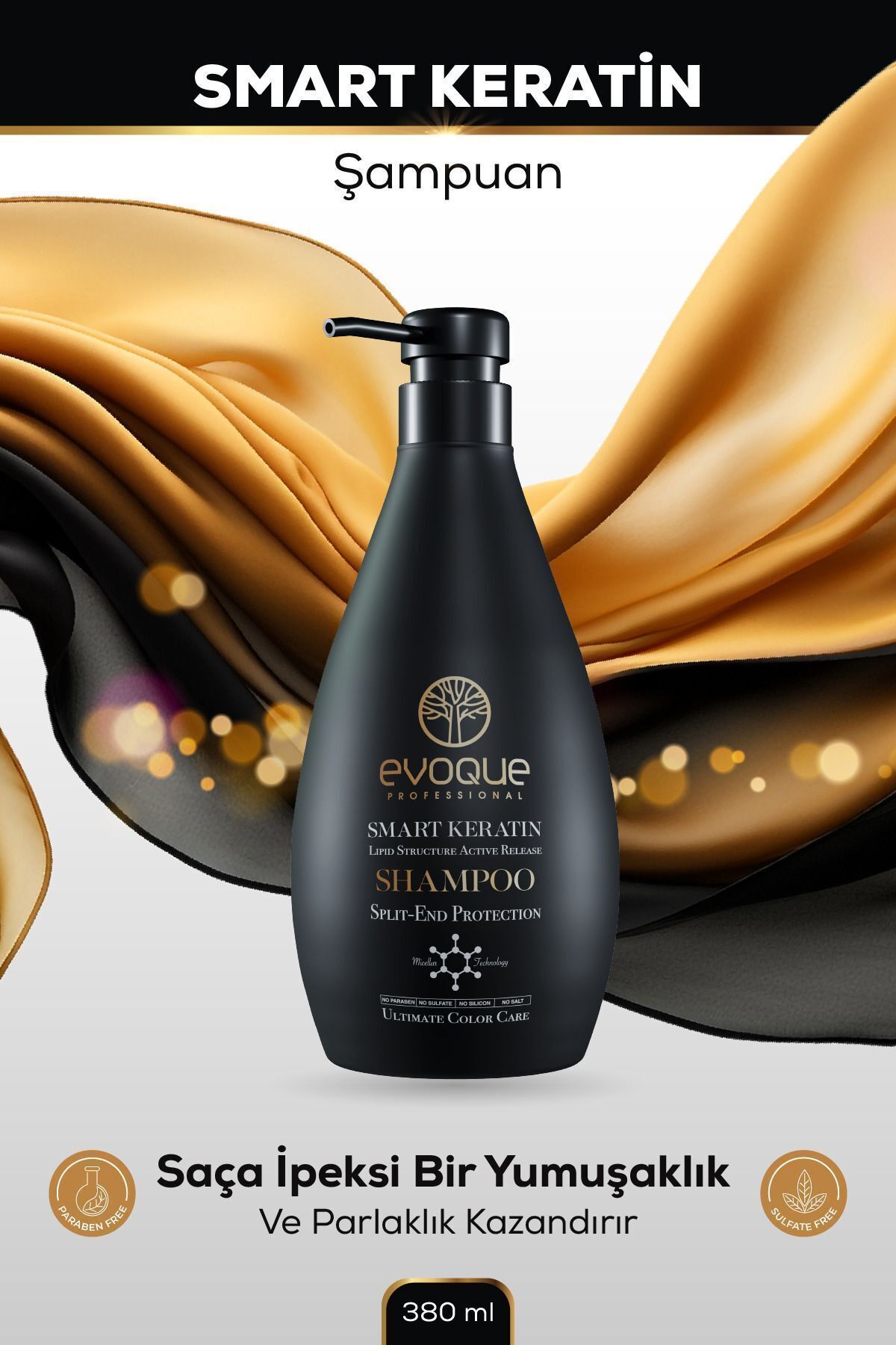 Evoque Smart Keratin Şampuan 380ml